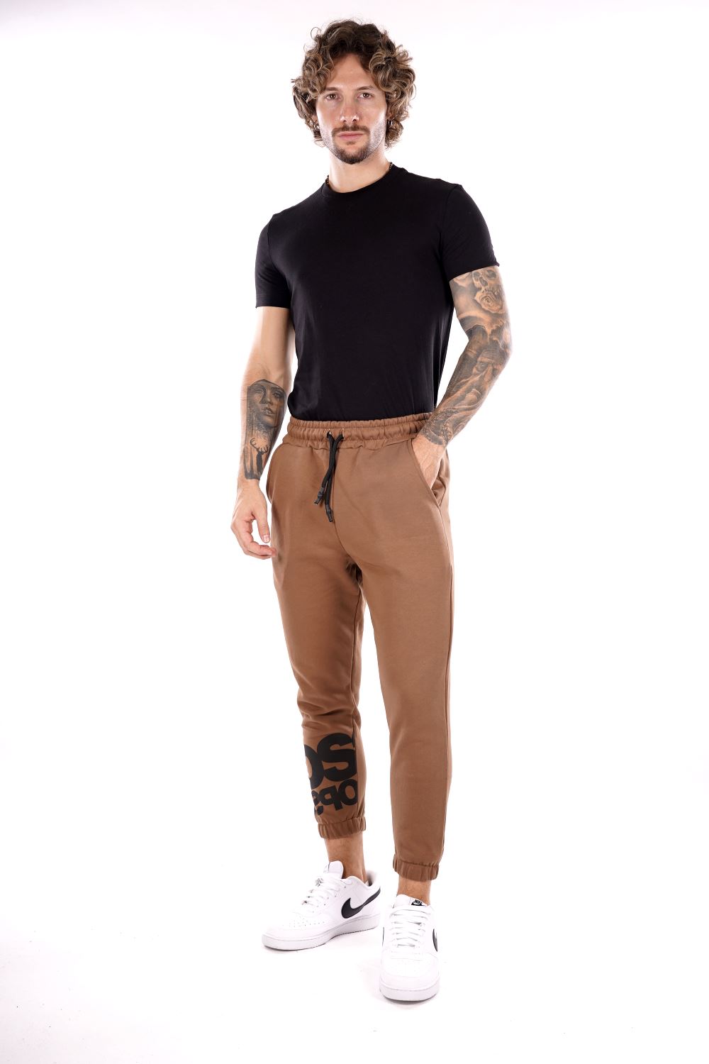 Pantalone Tuta DS2 da Uomo - marrone FW24224MARRONE