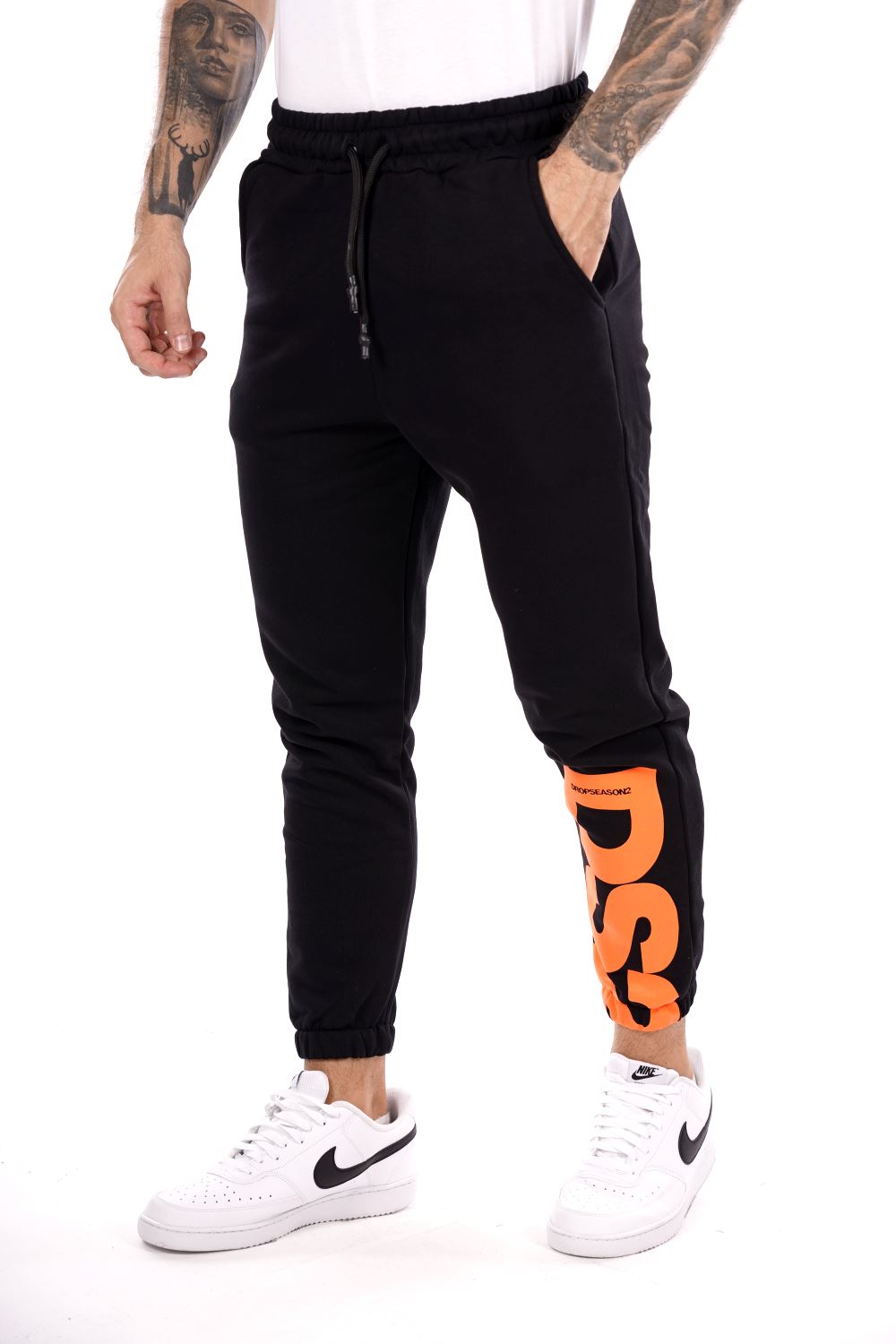 Pantalone Tuta DS2 da Uomo - nero FW24236NERO