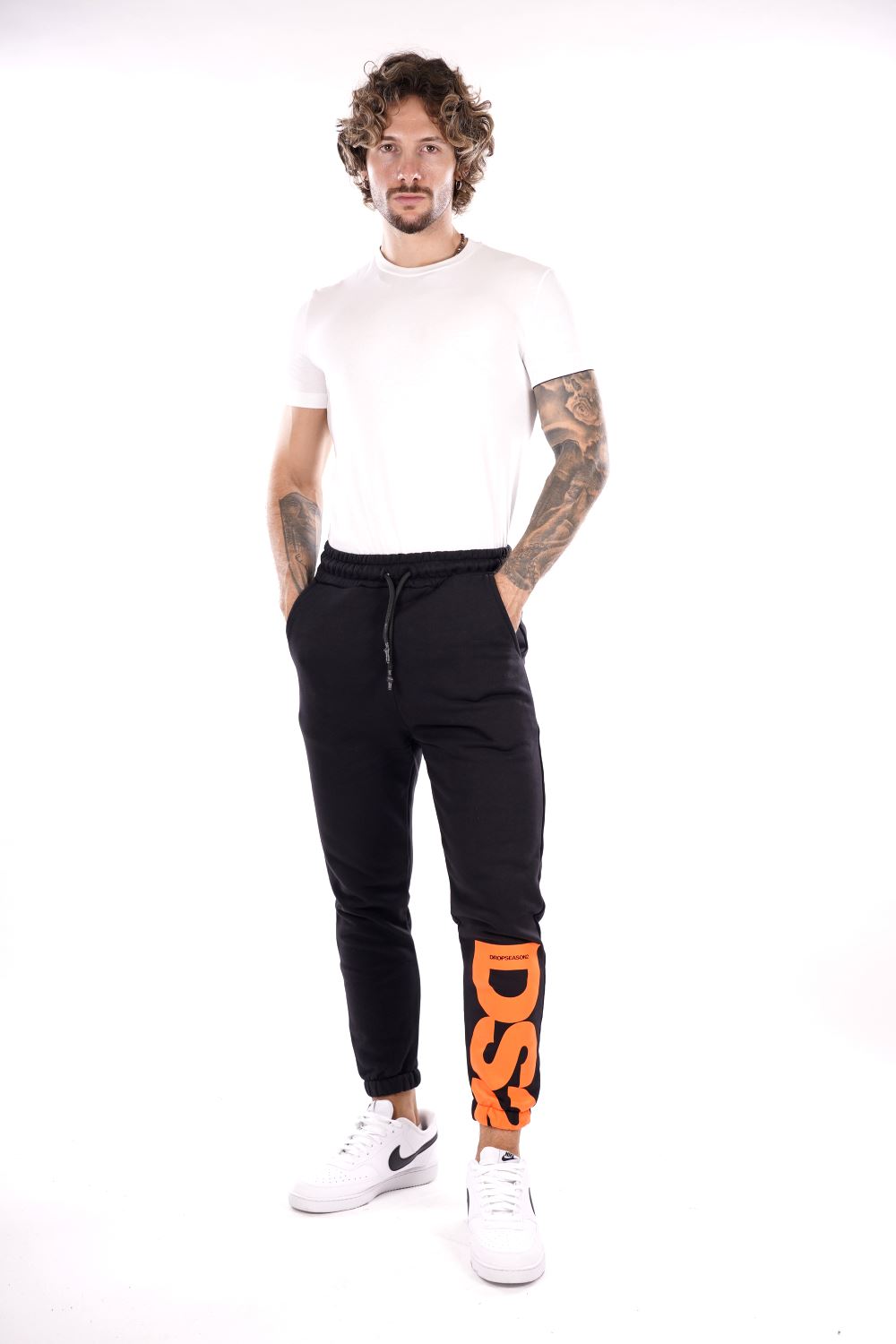 Pantalone Tuta DS2 da Uomo - nero FW24236NERO