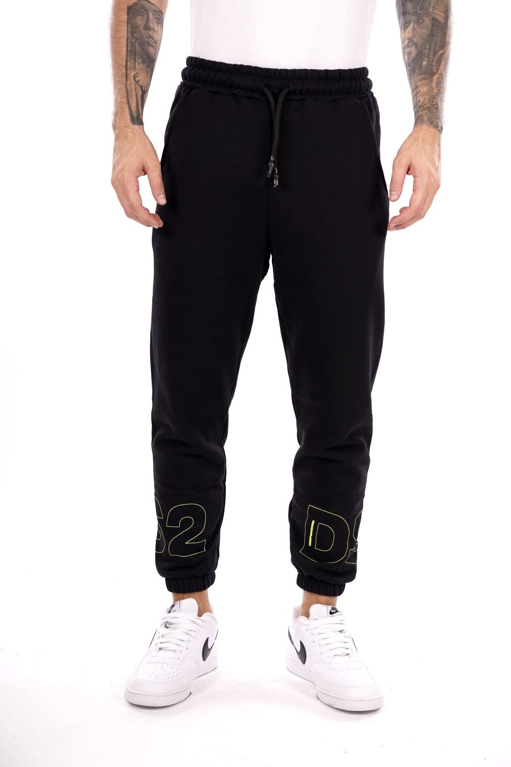 Pantalone Tuta DS2 da Uomo - nero FW24241NERO