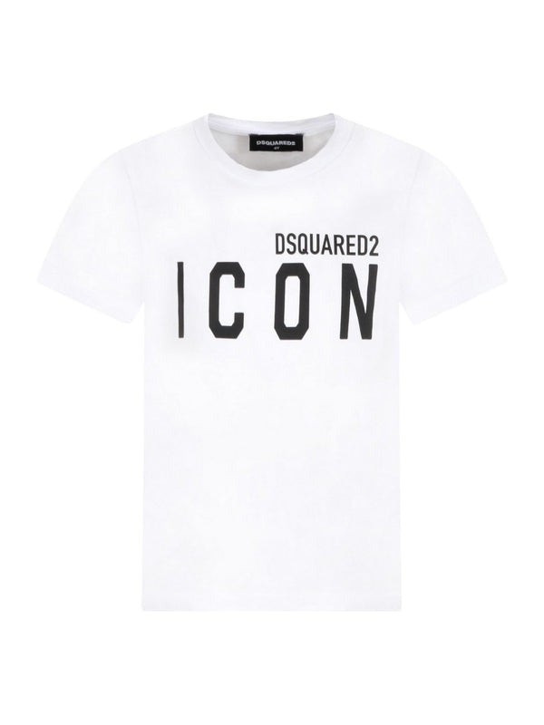 T-shirt DSQUARED2 da Ragazzo - bianco DQ048SDQ100 BIANCO