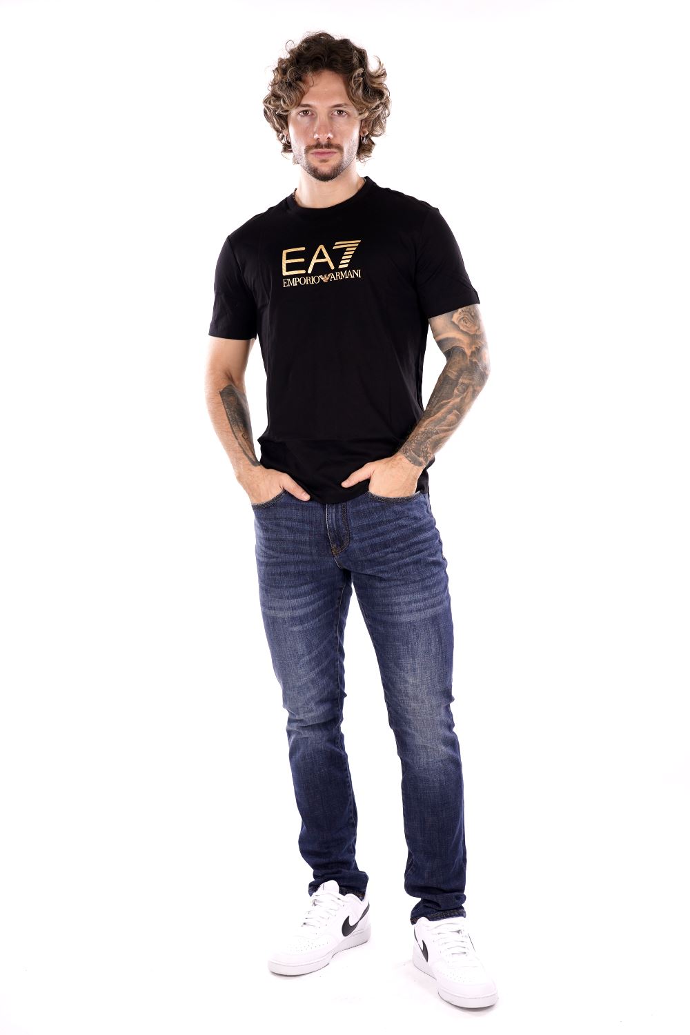 T-shirt EA7 da Uomo - nero 7M000007AF10170UC001 NEROORO
