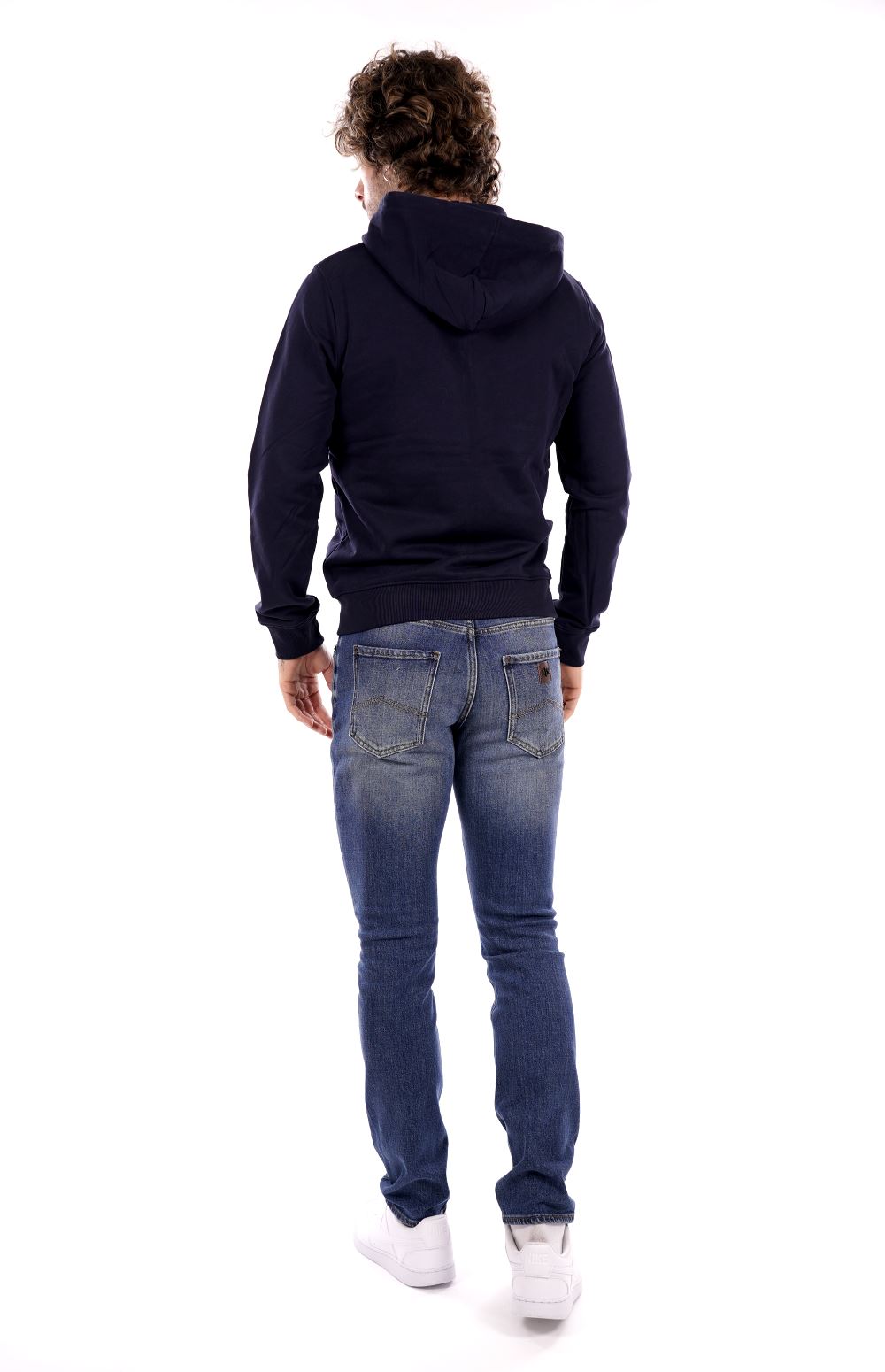 Felpa GIANNI LUPO da Uomo - blu GL2243F-F24BLU