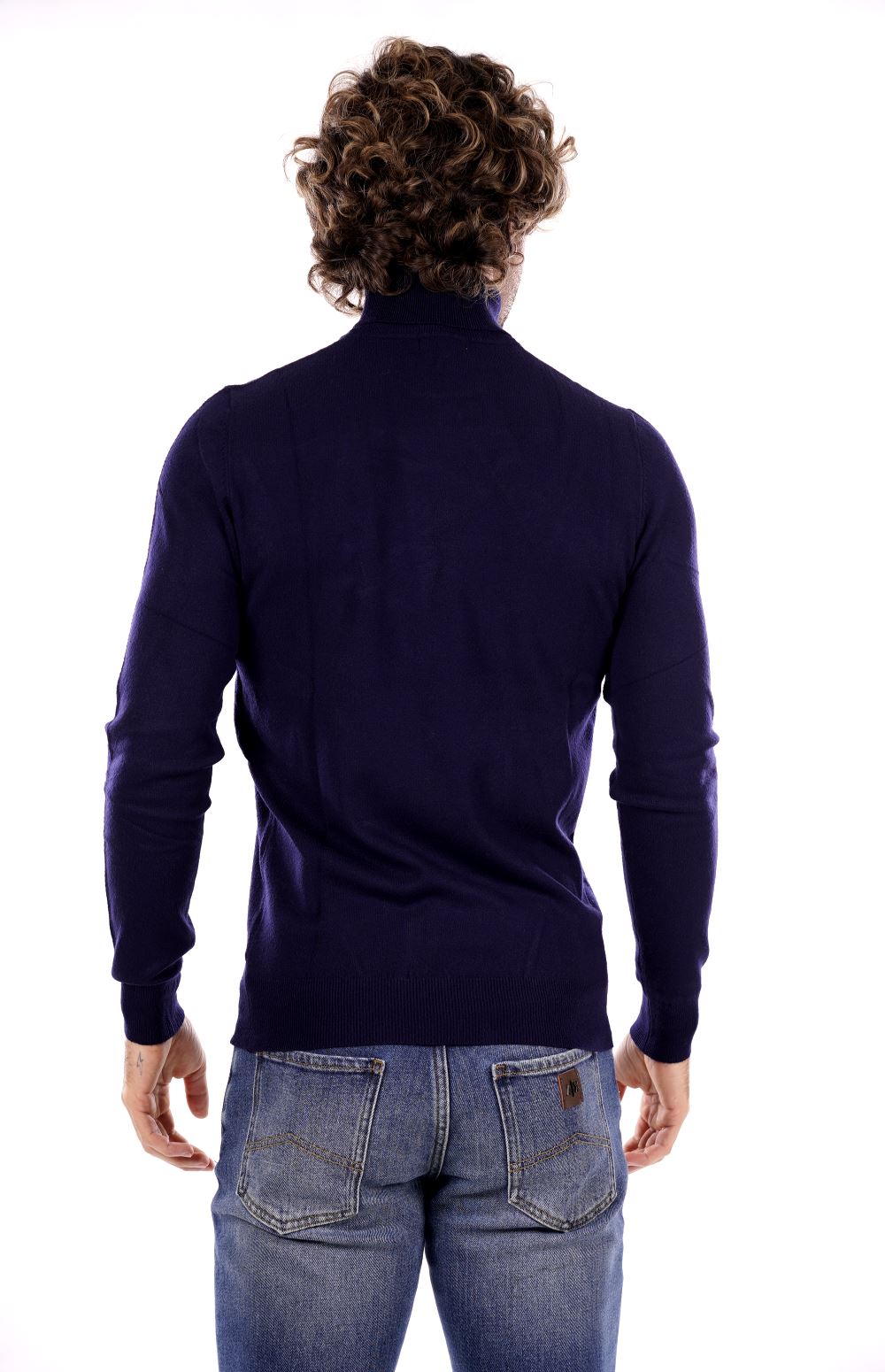 Maglia GIANNI LUPO da Uomo - blu GL33500-F24DEEP BLU