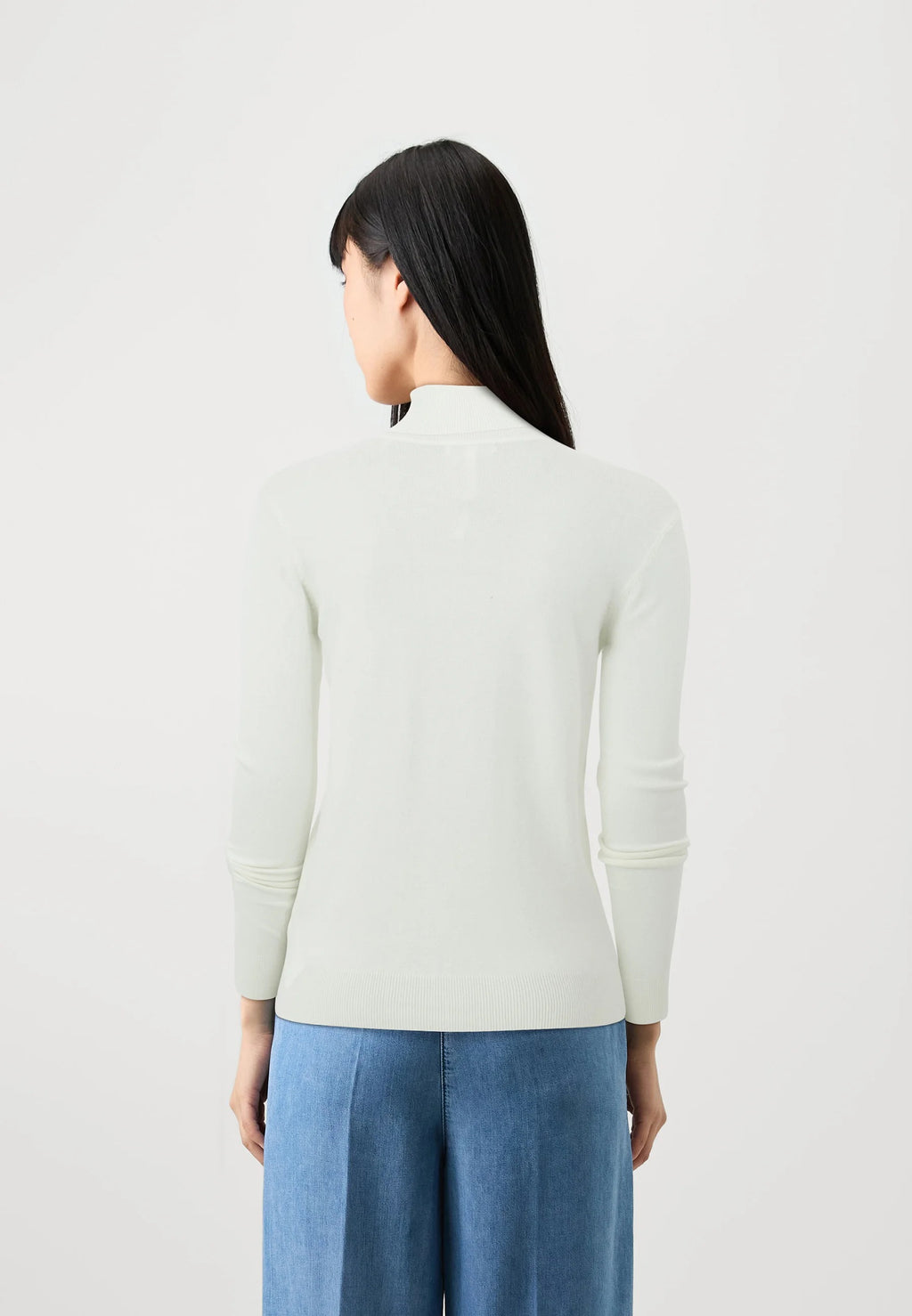 Maglione collo alto GUESS da Donna - bianco W4BR03G012 PANNA
