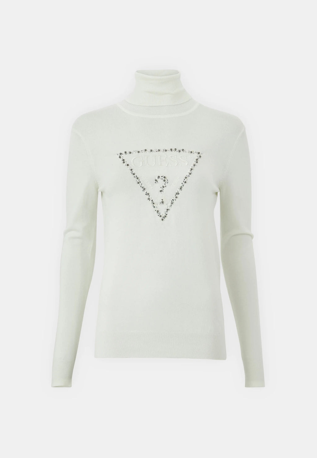 Maglione collo alto GUESS da Donna - bianco W4BR03G012 PANNA