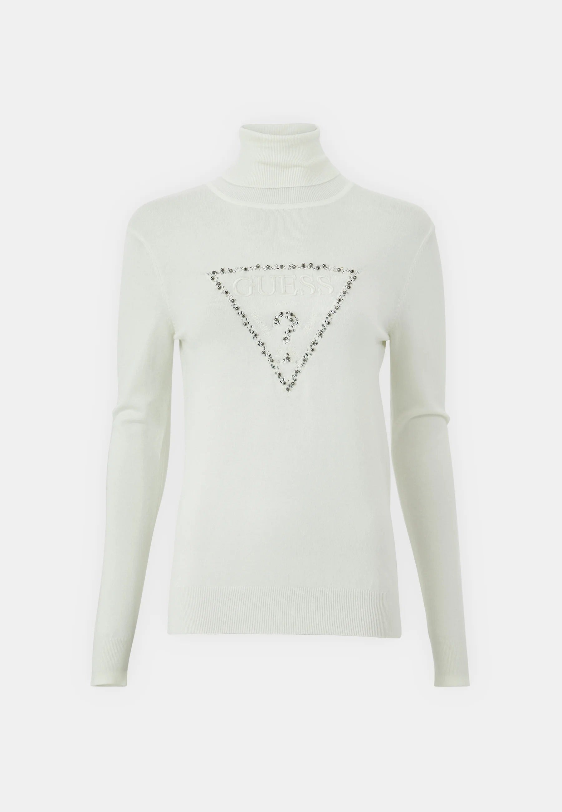 Maglione collo alto GUESS da Donna - bianco W4BR03G012 PANNA