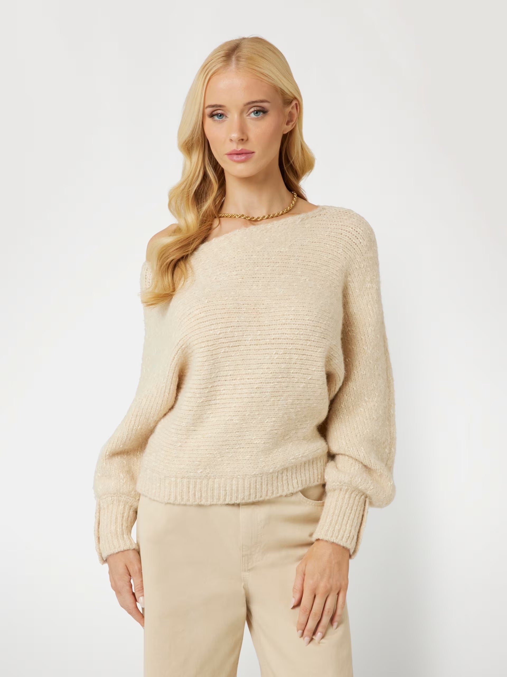 Maglione GUESS da Donna - beige W4BR67F1CY BEIGE