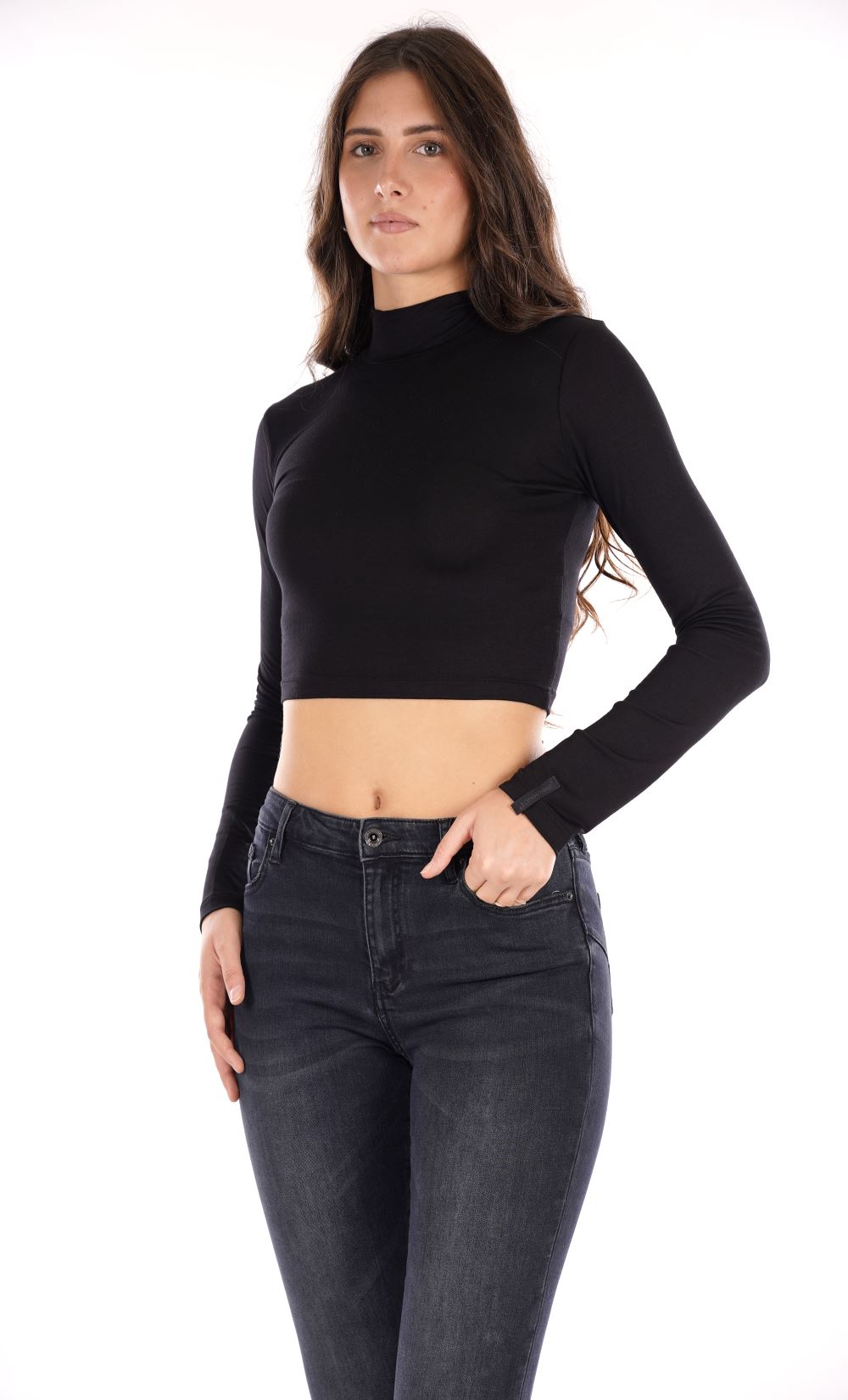T-shirt HINNOMINATE da Donna - nero HMABW01100NERO