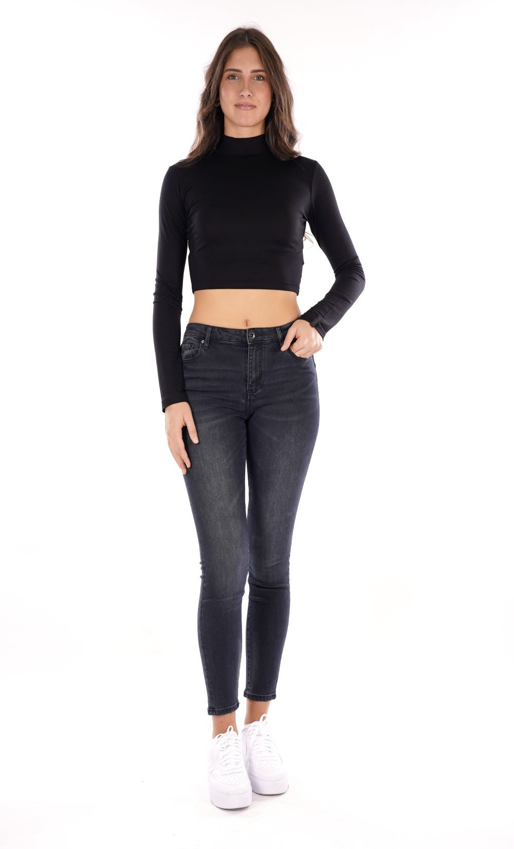 T-shirt HINNOMINATE da Donna - nero HMABW01100NERO