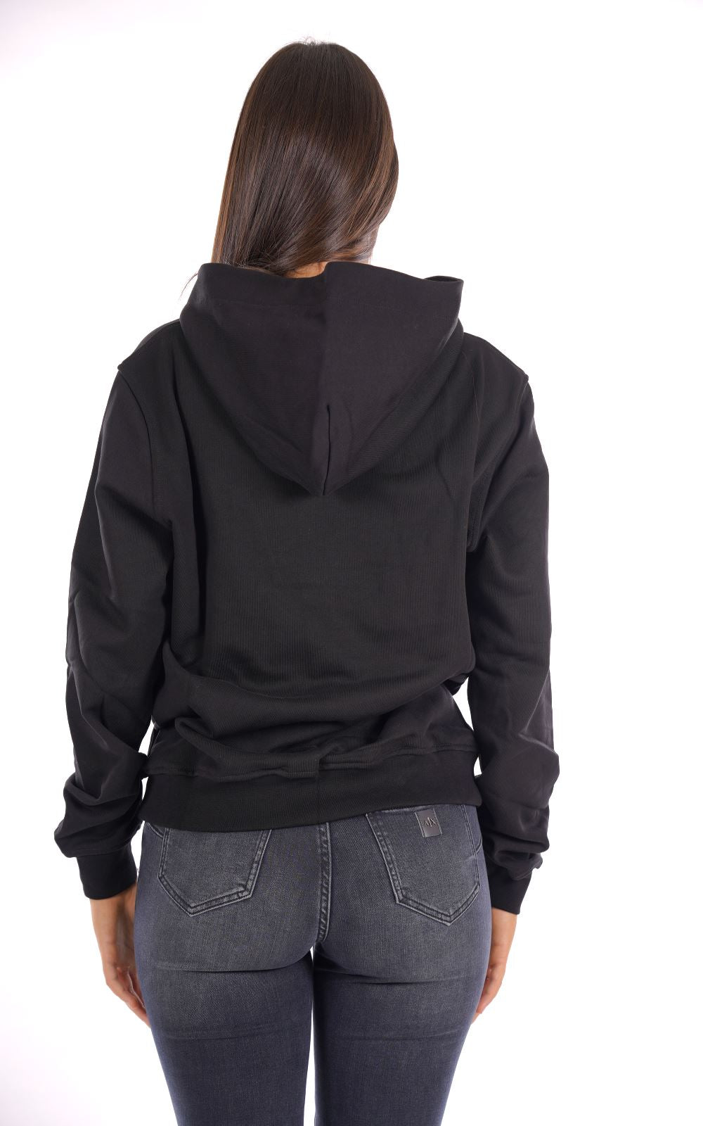 Felpa Cappuccio HINNOMINATE da Donna - nero HMABW1021 NERO
