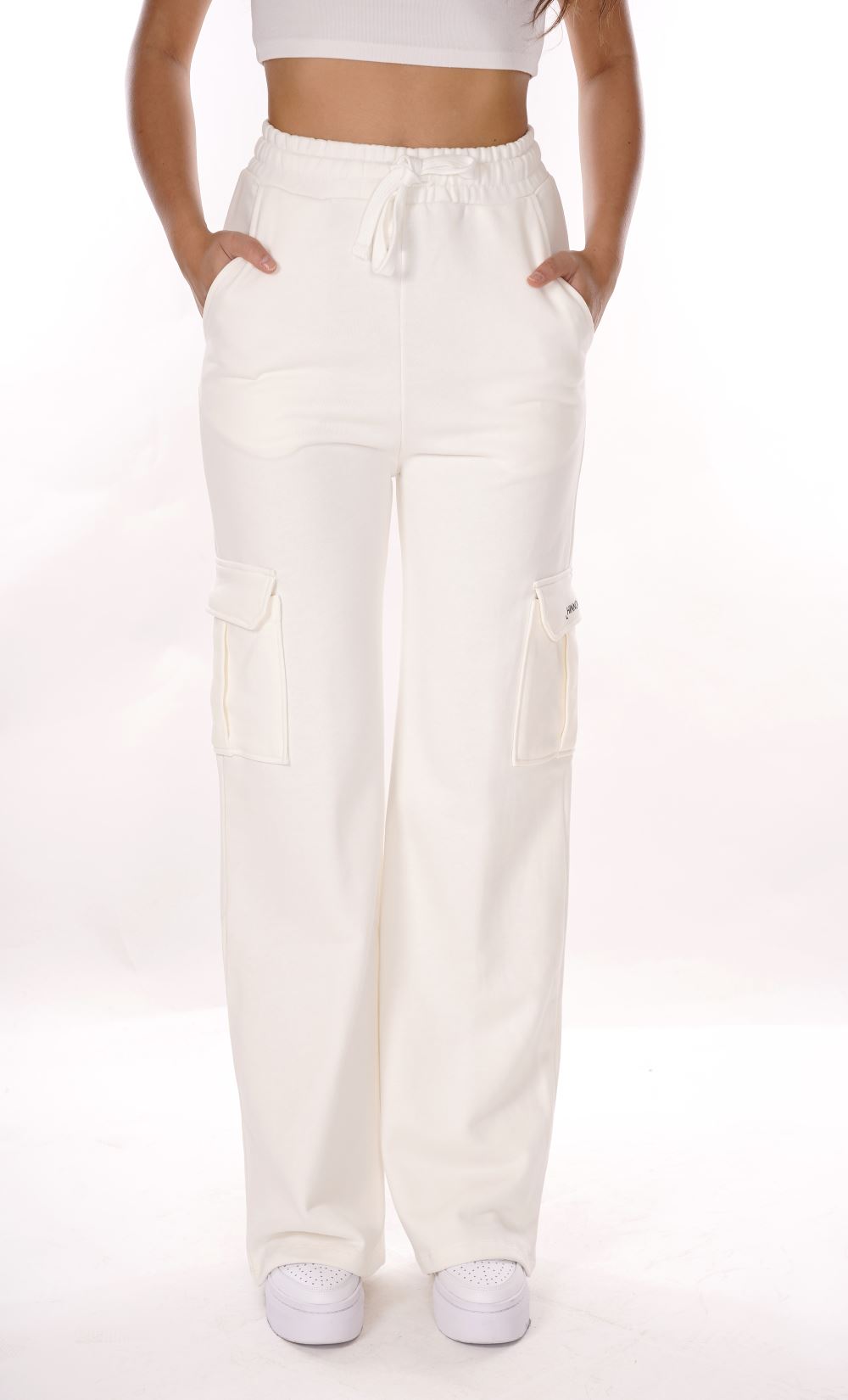 Pantalone Tuta HINNOMINATE da Donna - bianco HMABW1036BIANCO