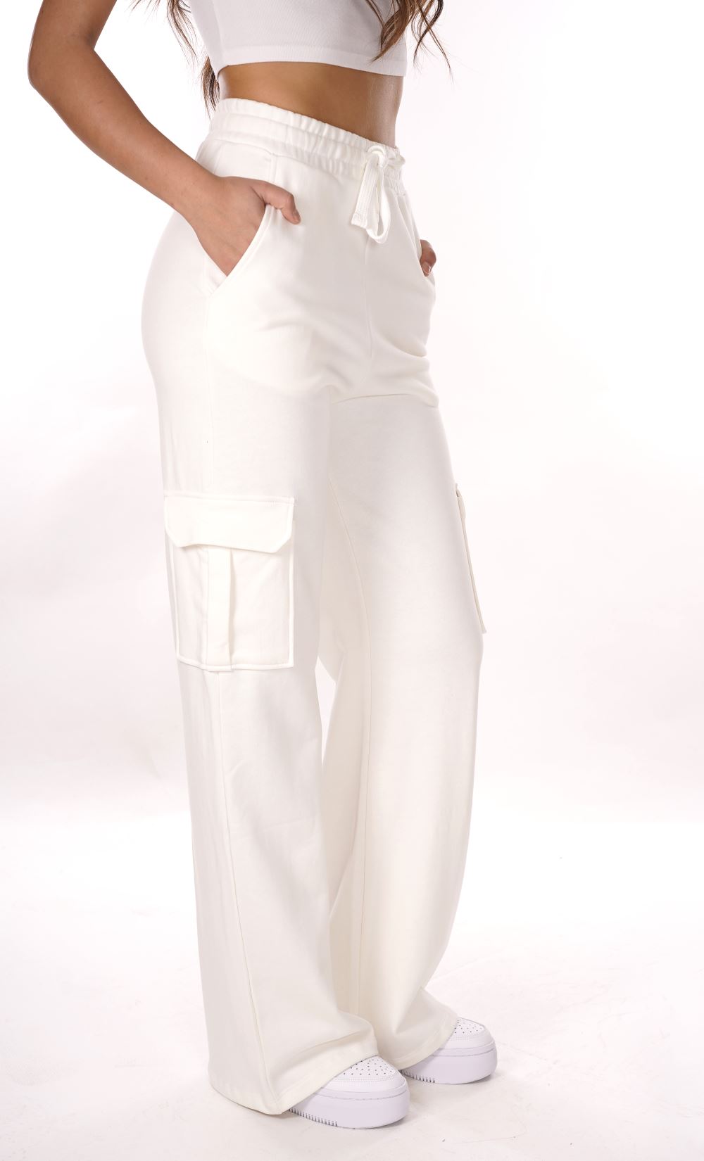 Pantalone Tuta HINNOMINATE da Donna - bianco HMABW1036BIANCO