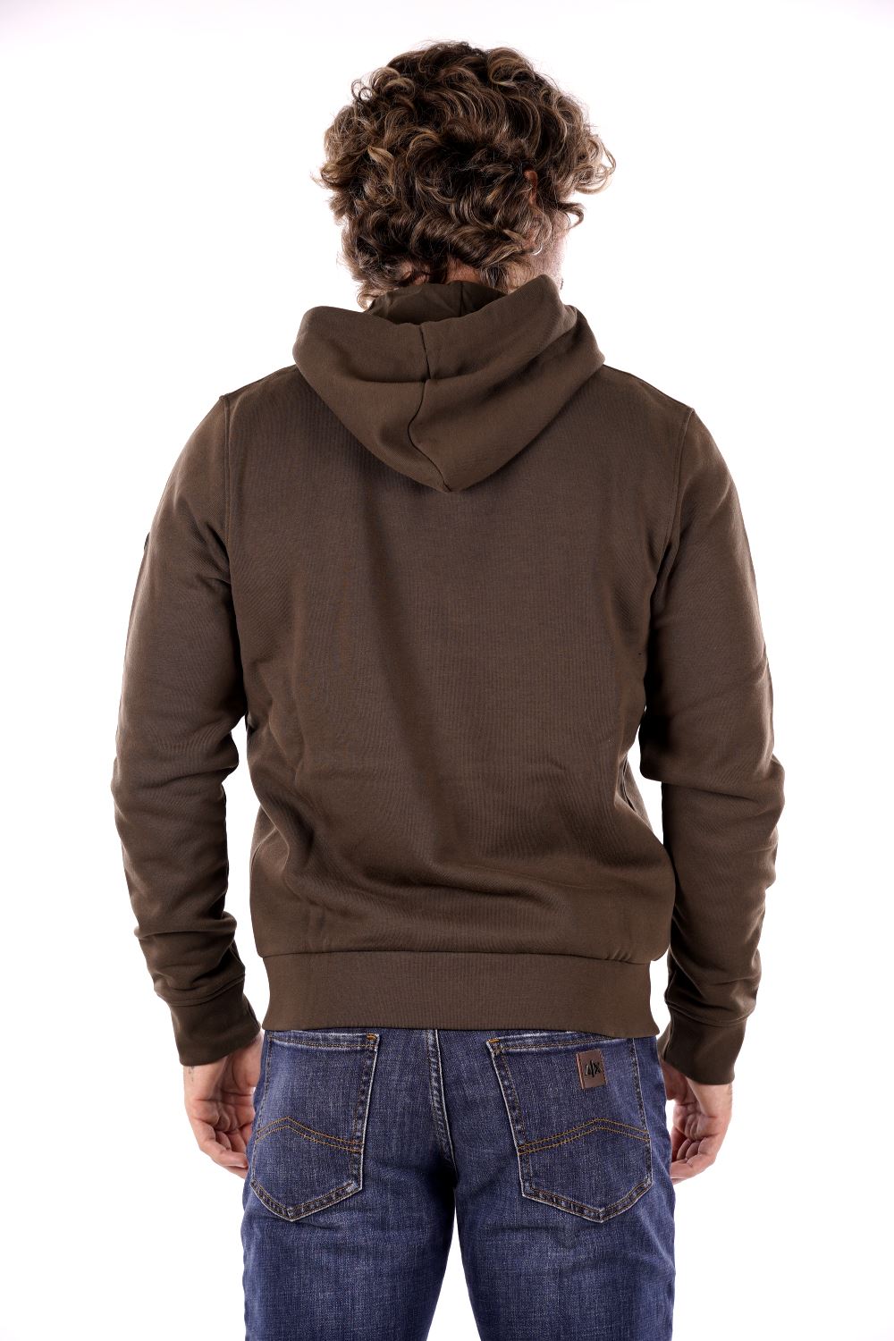 Felpa MARK UP da Uomo - verde MK22002MILITARE