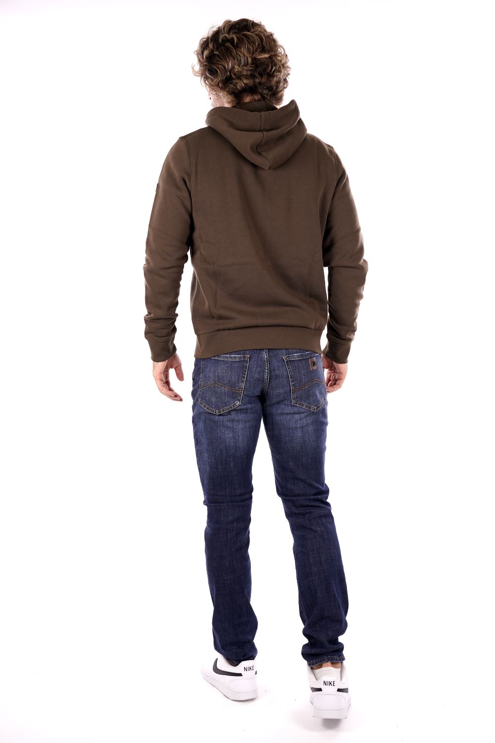 Felpa MARK UP da Uomo - verde MK22002MILITARE
