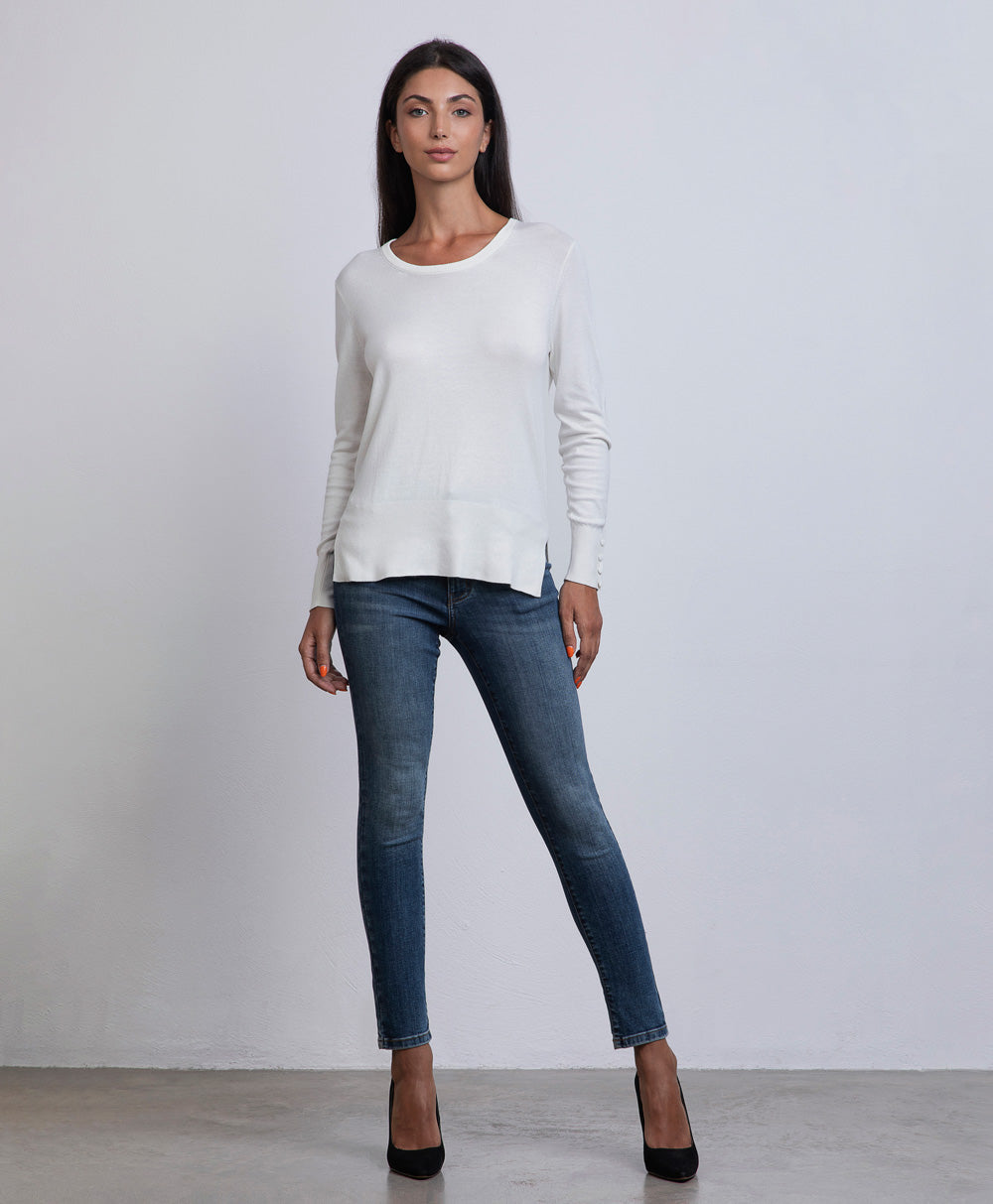 Maglia MARK UP da Donna - bianco MW20001WHT