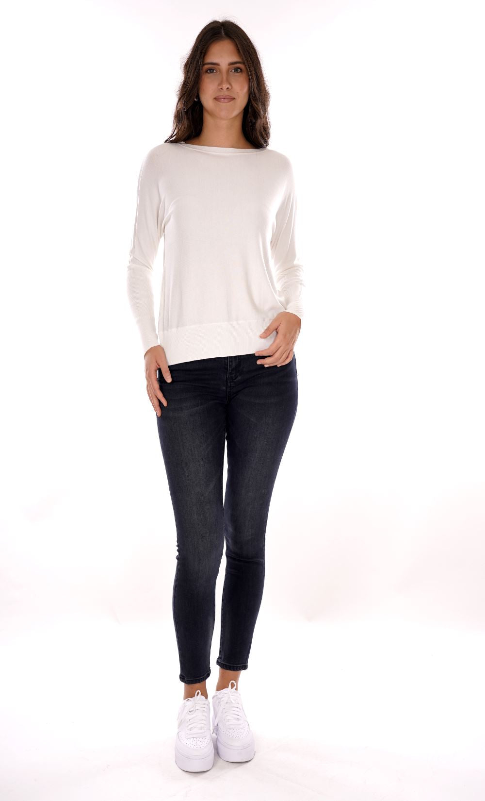 Maglia MARK UP da Donna - bianco MW20007LATTE