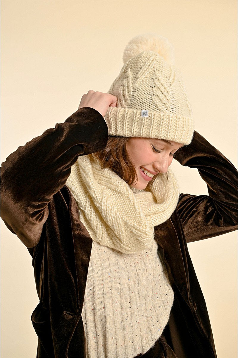 Sciarpa MOLLY BRACKEN da Donna - bianco B269CHOFFWHT