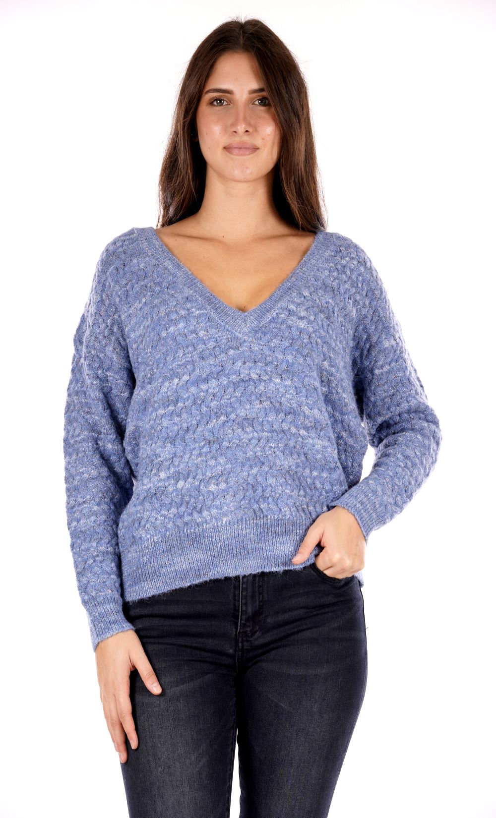 Maglione MOLLY BRACKEN da Donna - blu LA1602CNBLUE