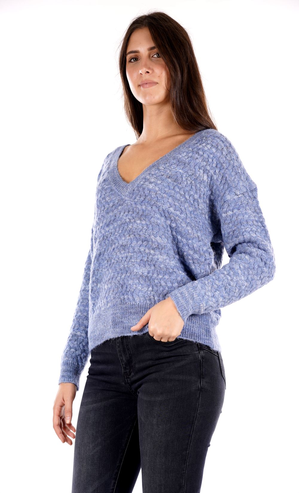 Maglione MOLLY BRACKEN da Donna - blu LA1602CNBLUE