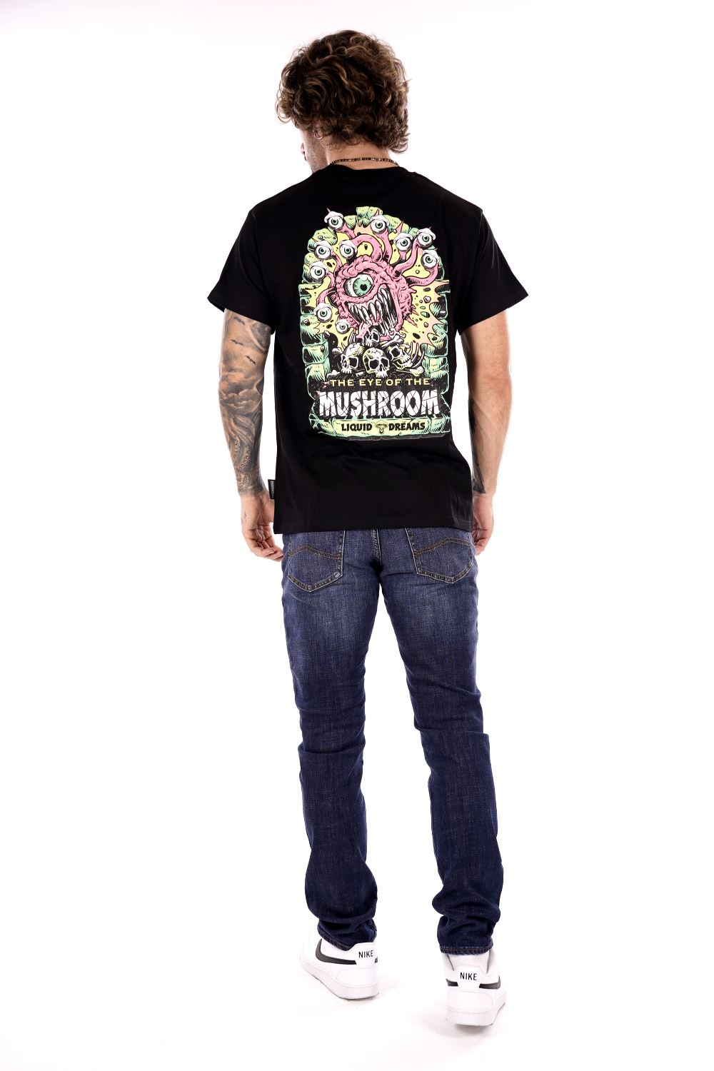 T-shirt MUSHROOM da Uomo - nero 24FWMU1501401