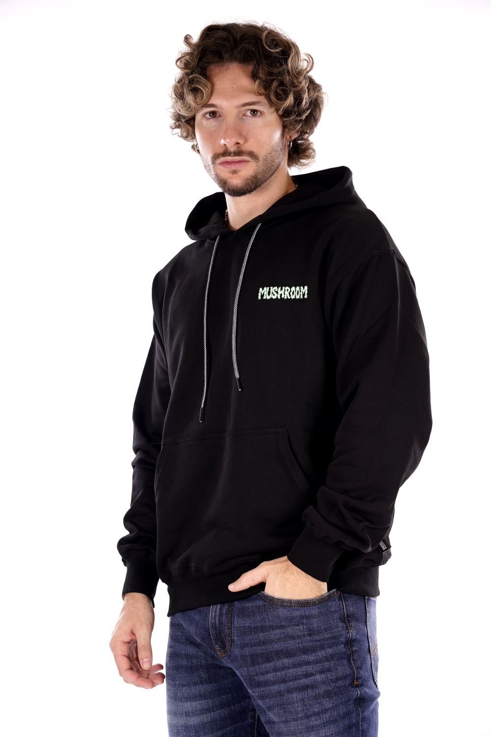 Felpa MUSHROOM da Uomo - nero 24FWMU2500101