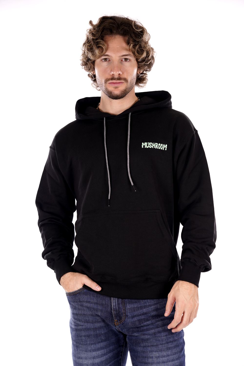 Felpa MUSHROOM da Uomo - nero 24FWMU2500101