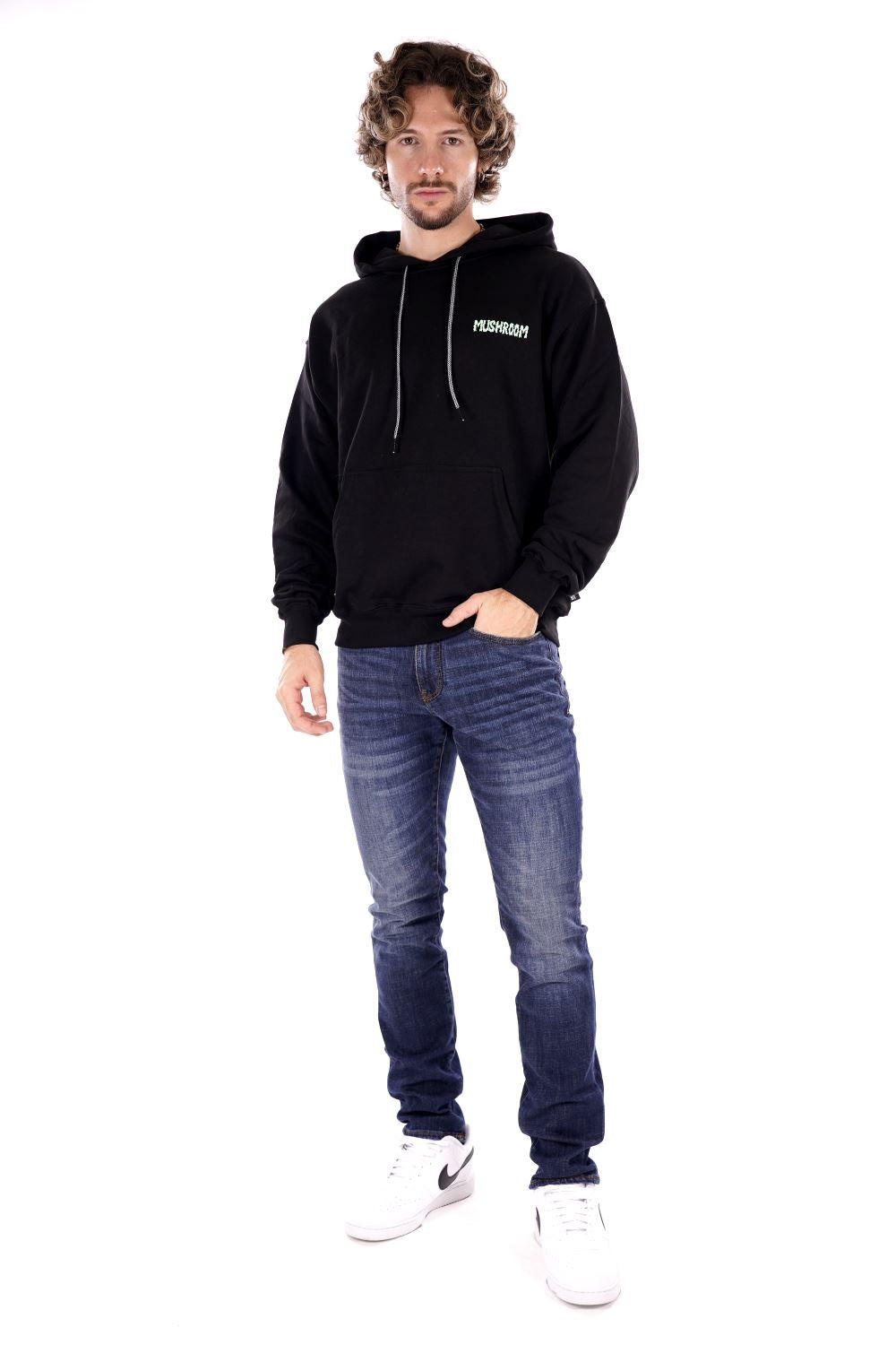 Felpa MUSHROOM da Uomo - nero 24FWMU2500101
