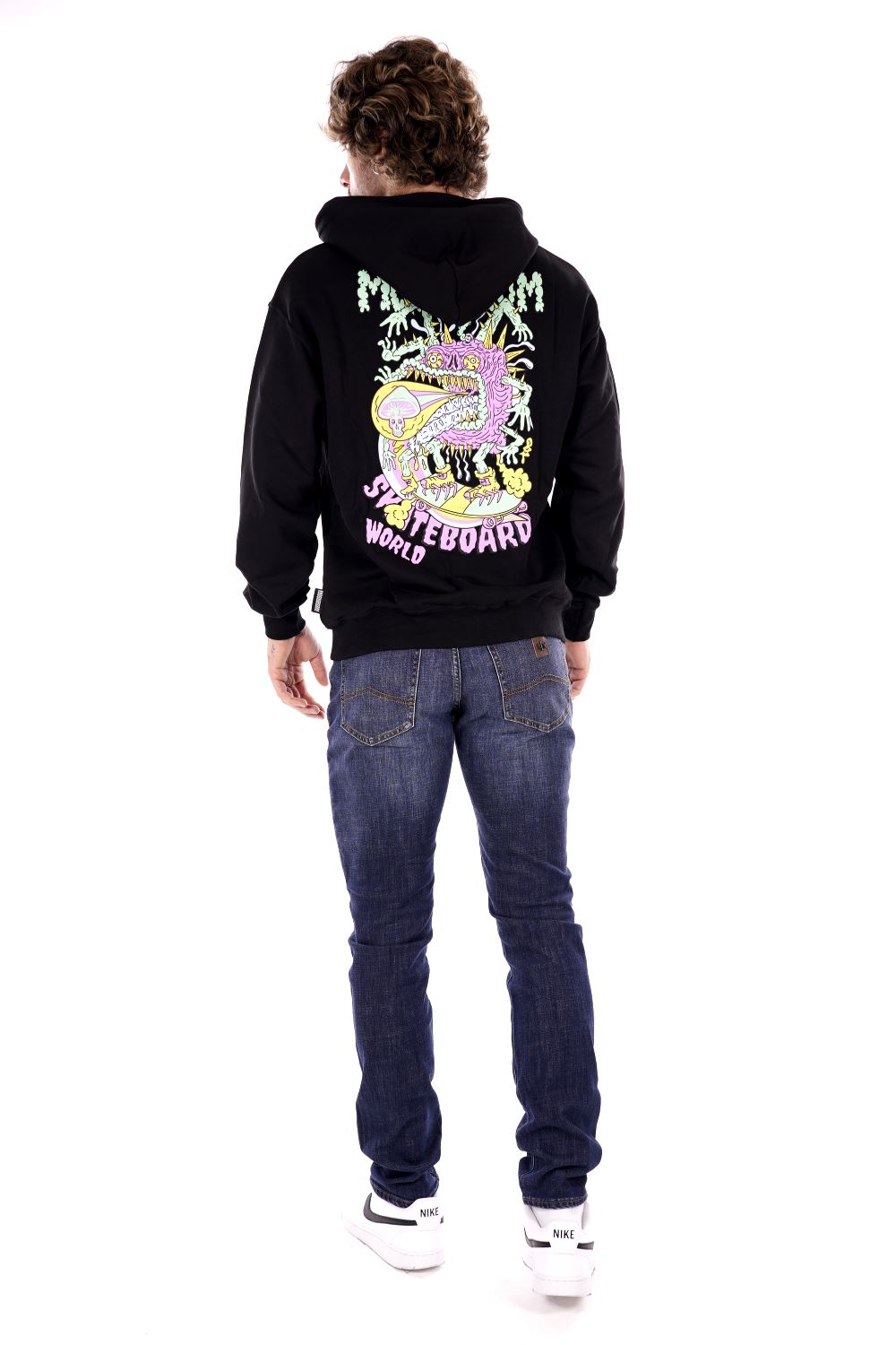 Felpa MUSHROOM da Uomo - nero 24FWMU2500101