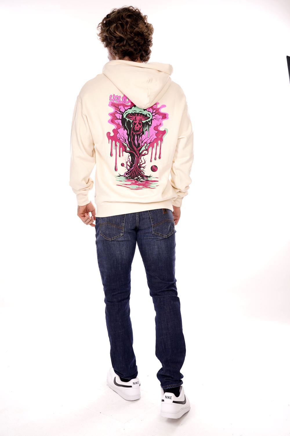 Felpa MUSHROOM da Uomo - bianco 24FWMU2500733