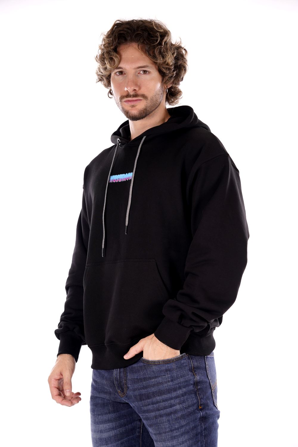 Felpa MUSHROOM da Uomo - nero 24FWMU2500801