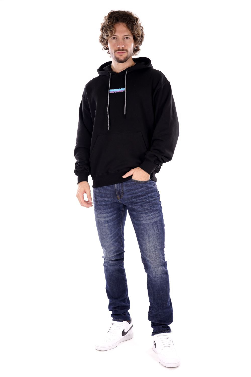 Felpa MUSHROOM da Uomo - nero 24FWMU2500801