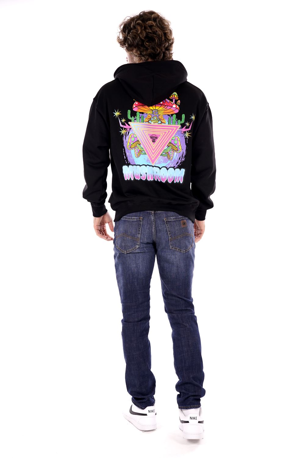 Felpa MUSHROOM da Uomo - nero 24FWMU2500801