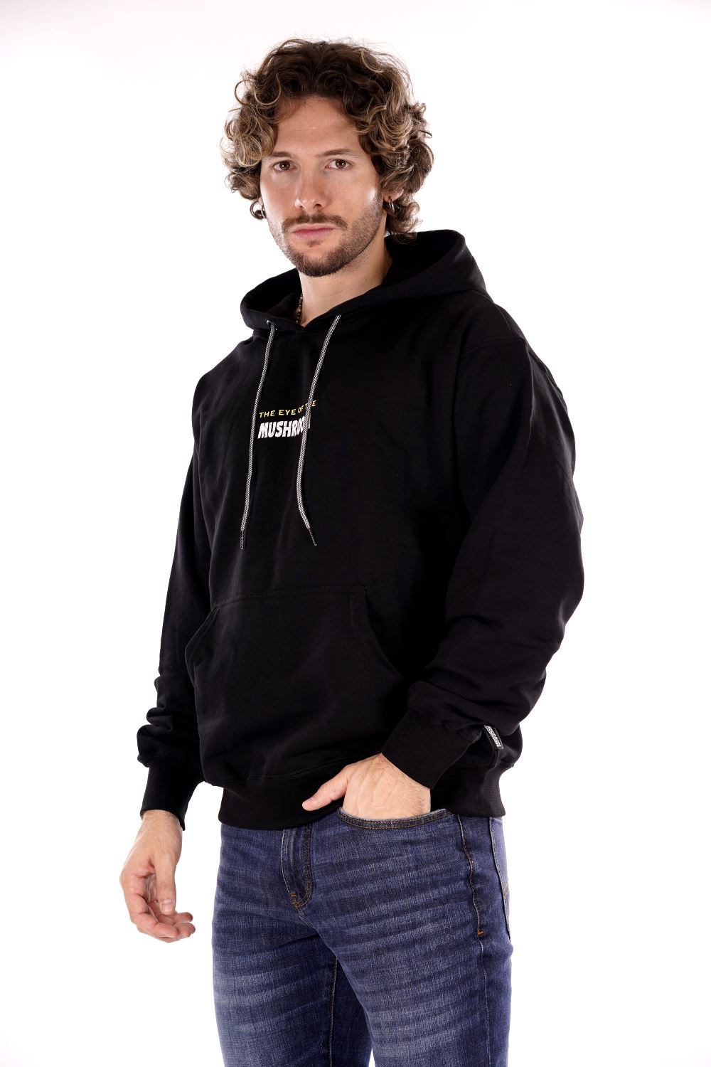 Felpa MUSHROOM da Uomo - nero 24FWMU2501401