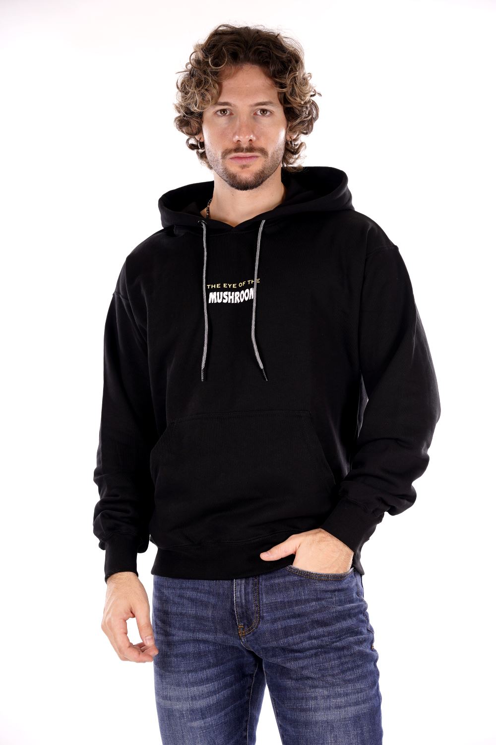 Felpa MUSHROOM da Uomo - nero 24FWMU2501401