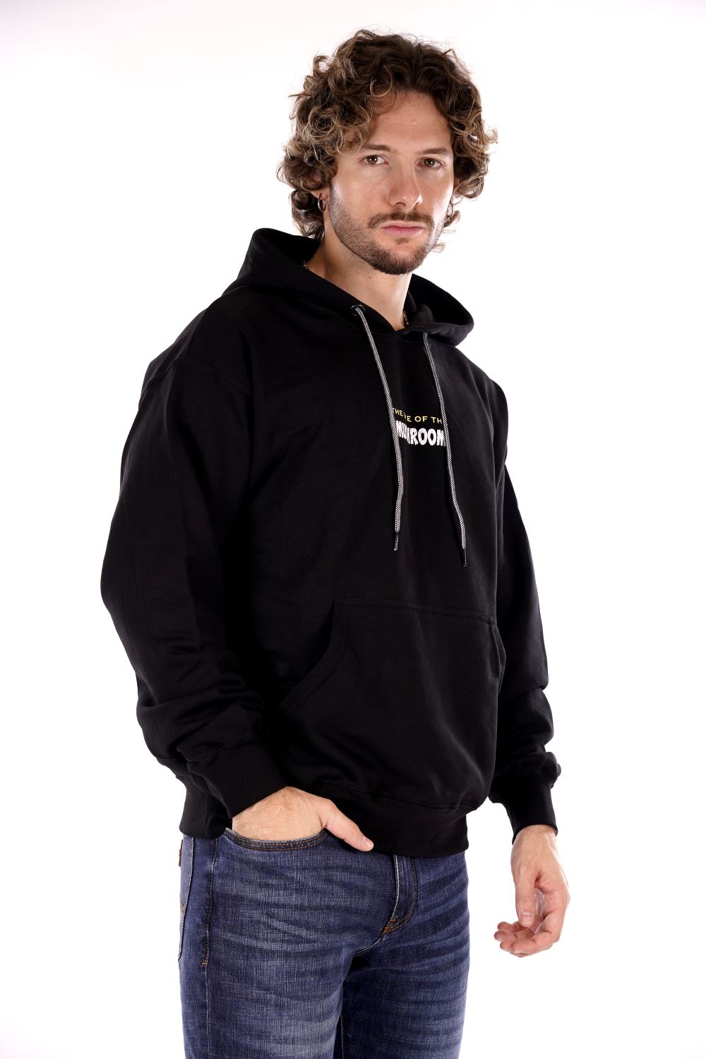 Felpa MUSHROOM da Uomo - nero 24FWMU2501401