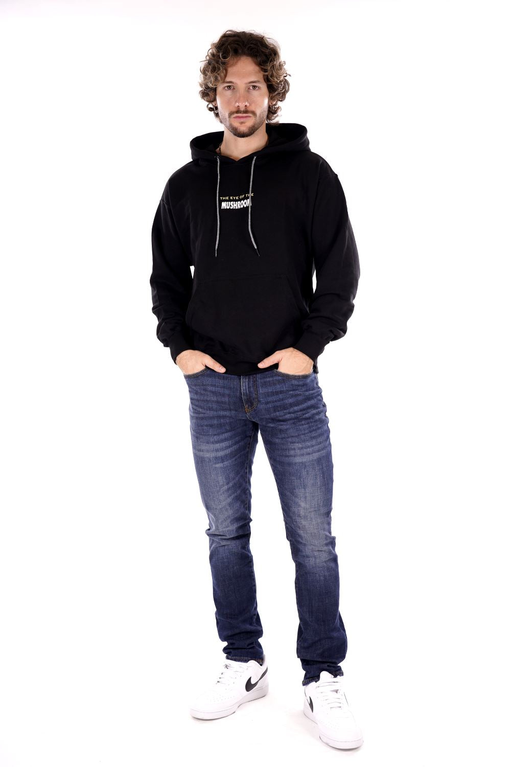 Felpa MUSHROOM da Uomo - nero 24FWMU2501401