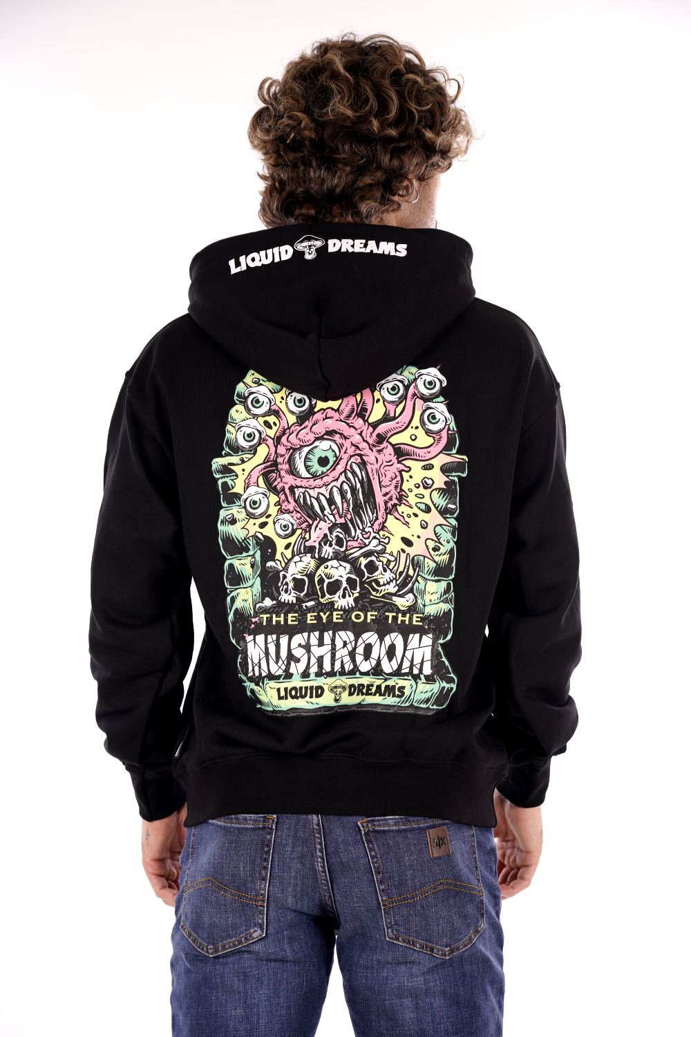 Felpa MUSHROOM da Uomo - nero 24FWMU2501401