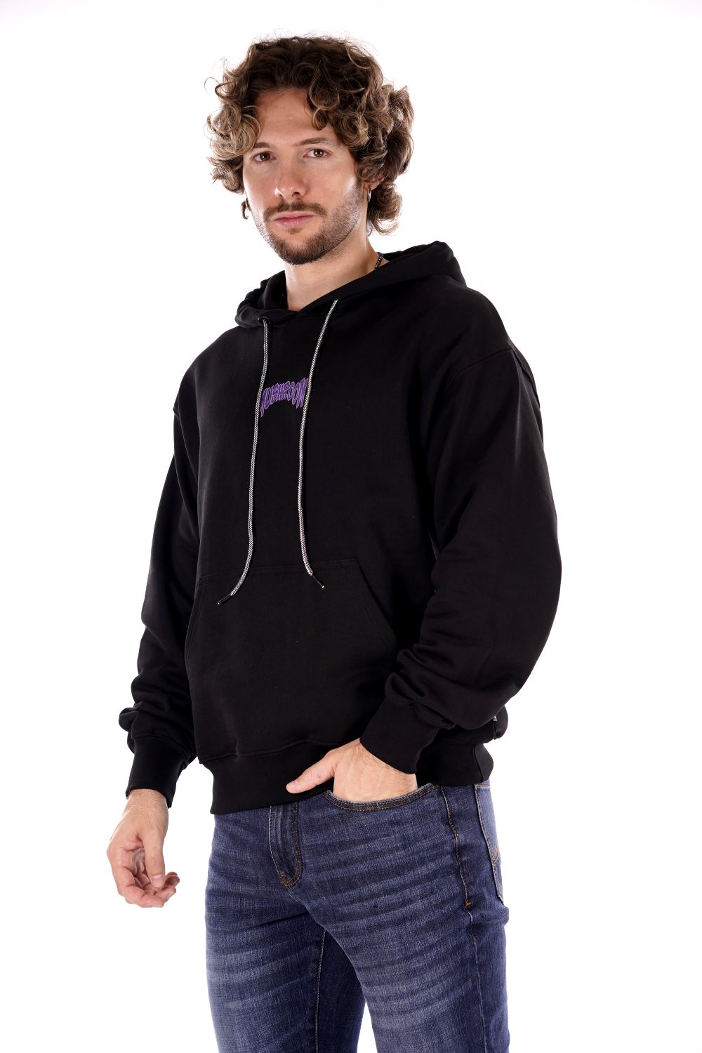 Felpa MUSHROOM da Uomo - nero 24FWMU2501501
