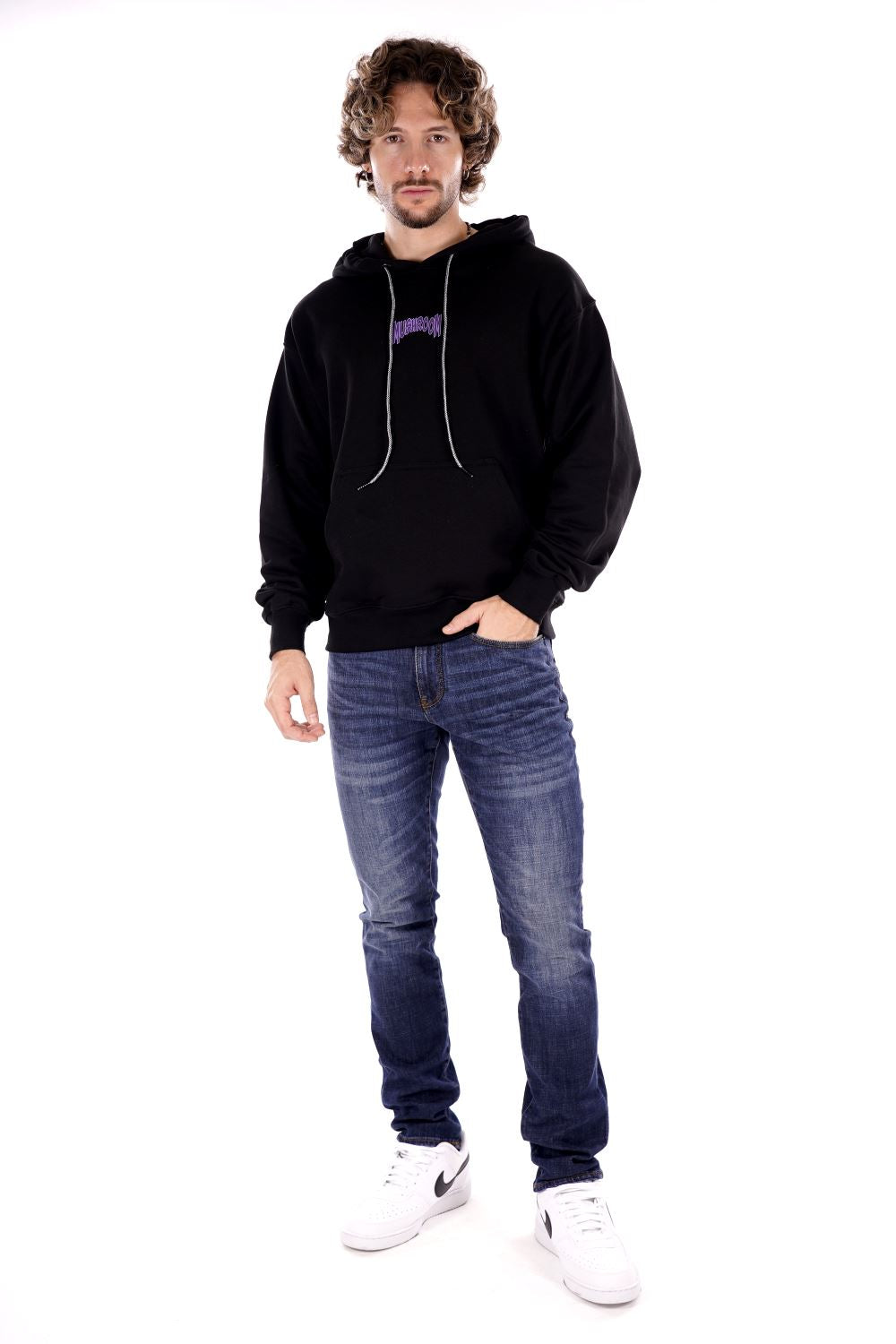 Felpa MUSHROOM da Uomo - nero 24FWMU2501501