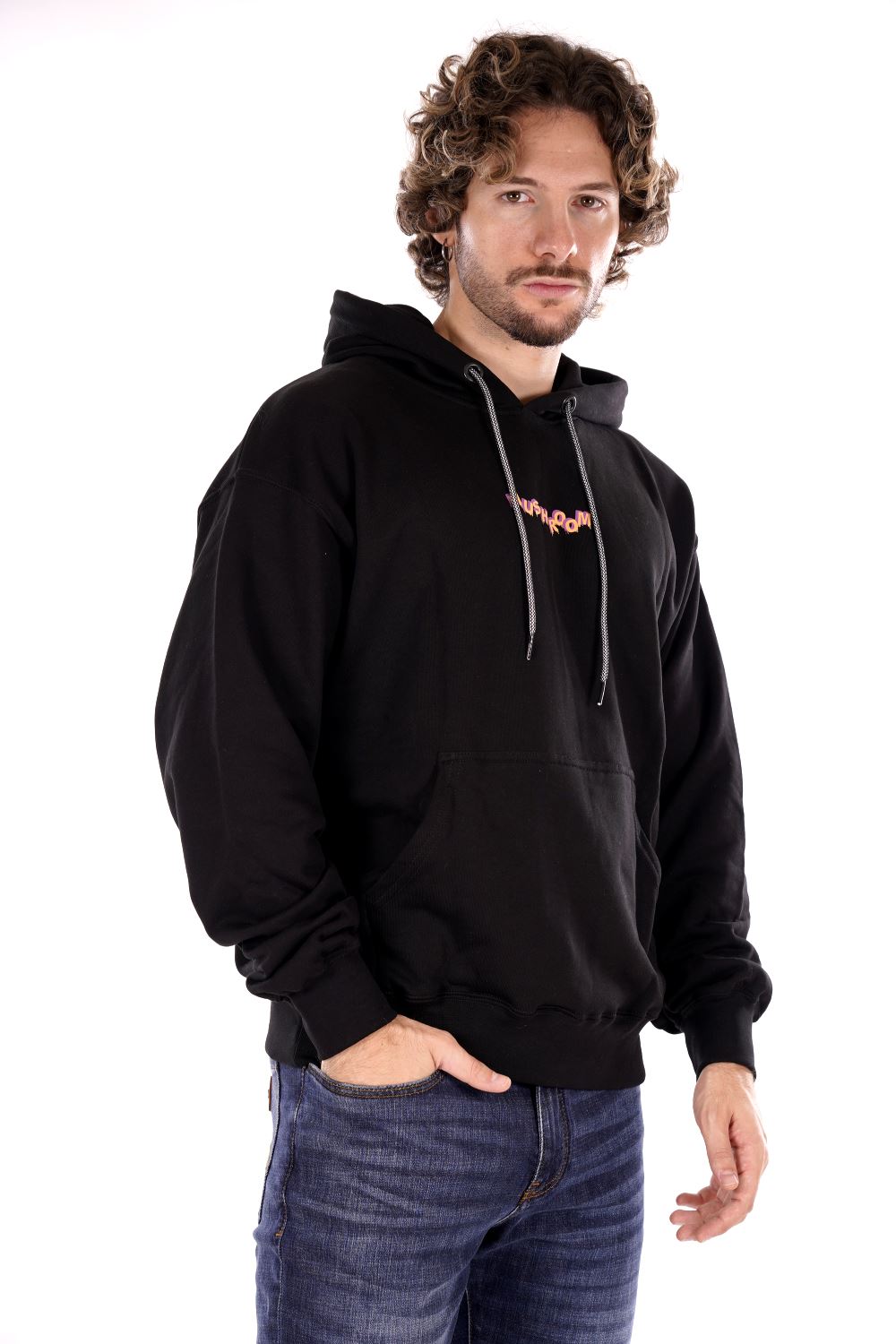 Felpa MUSHROOM da Uomo - nero 24FWMU2501801