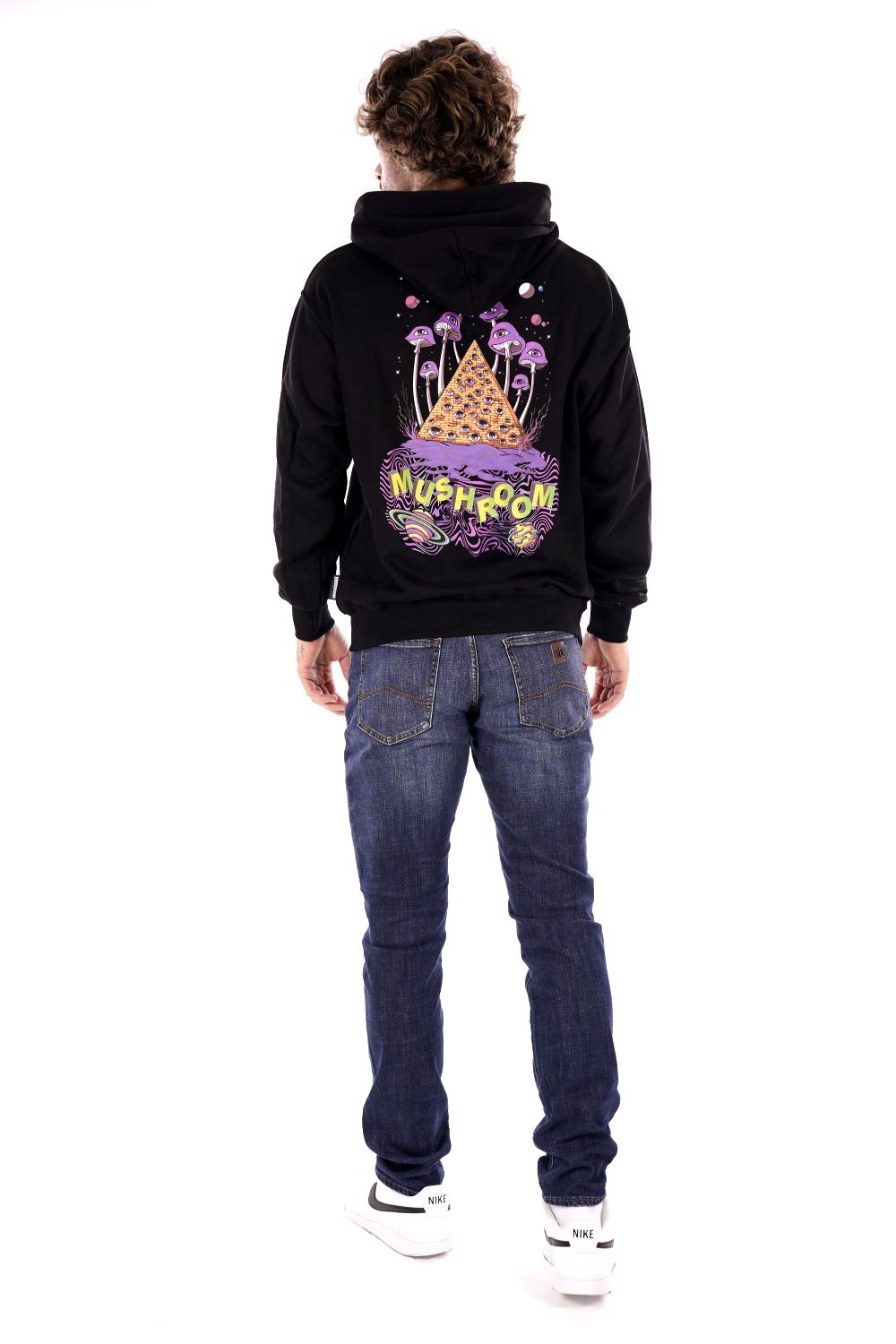 Felpa MUSHROOM da Uomo - nero 24FWMU2501801
