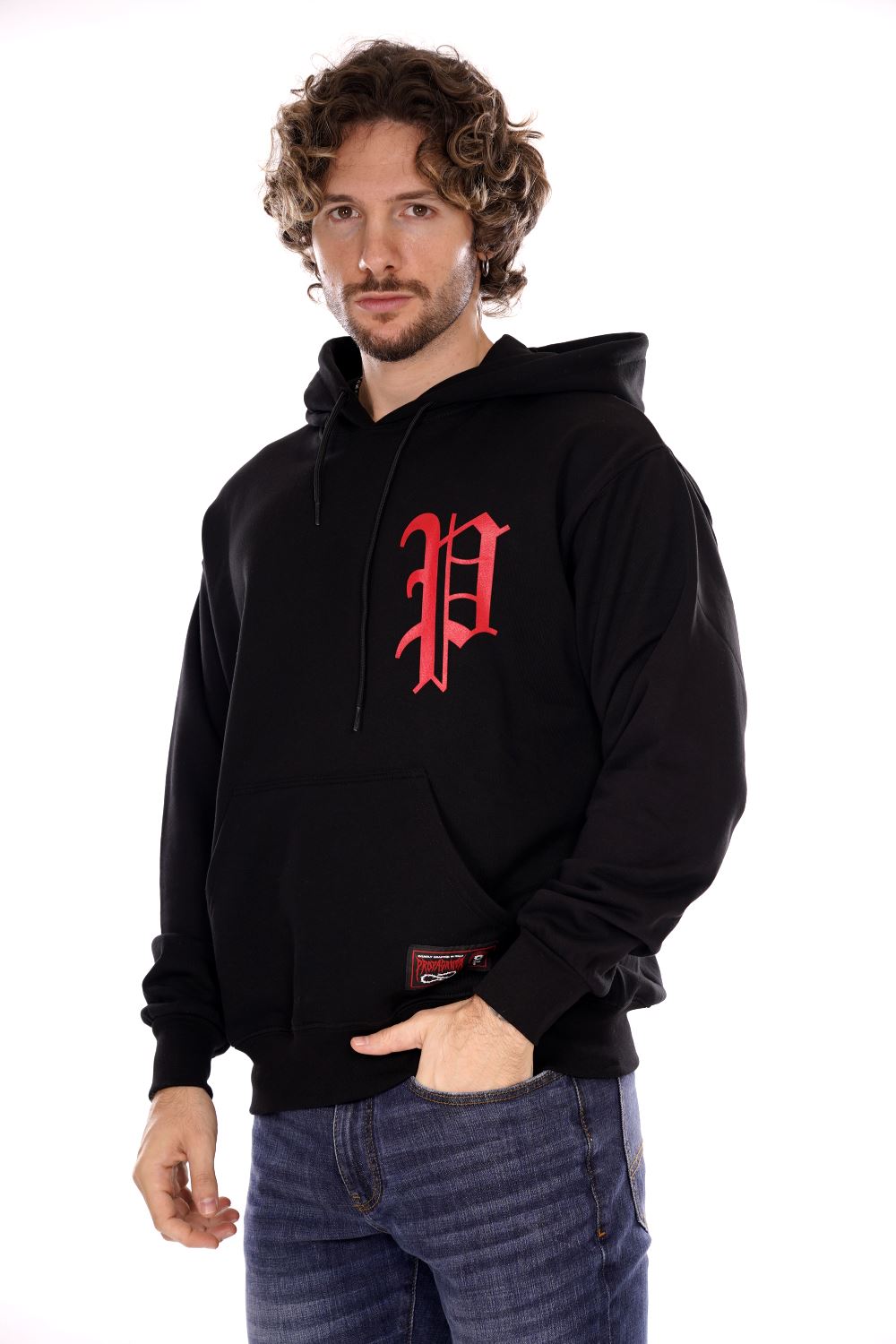 Felpa PROPAGANDA da Uomo - nero 24FWPRFE720BLK