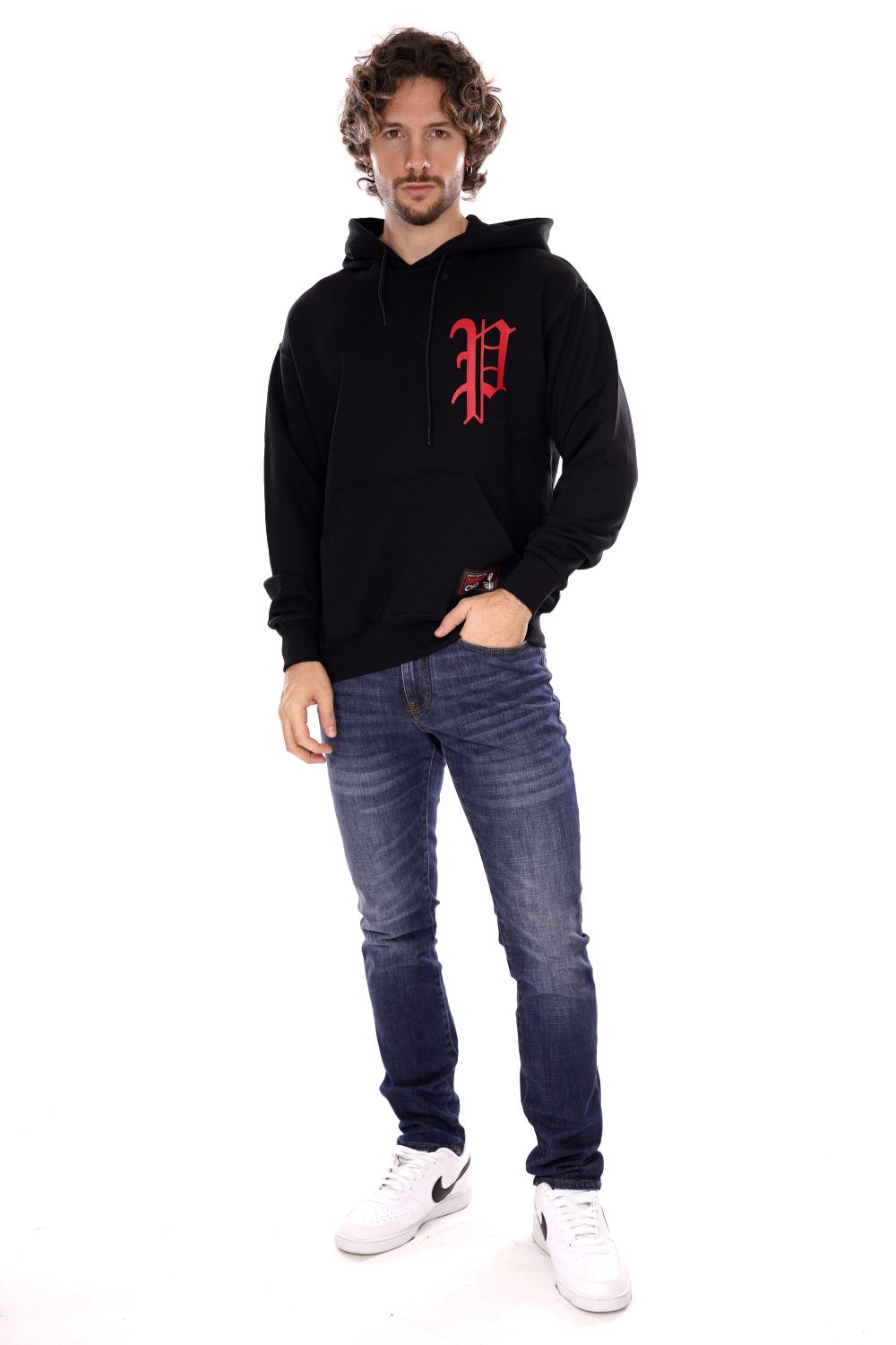 Felpa PROPAGANDA da Uomo - nero 24FWPRFE720BLK
