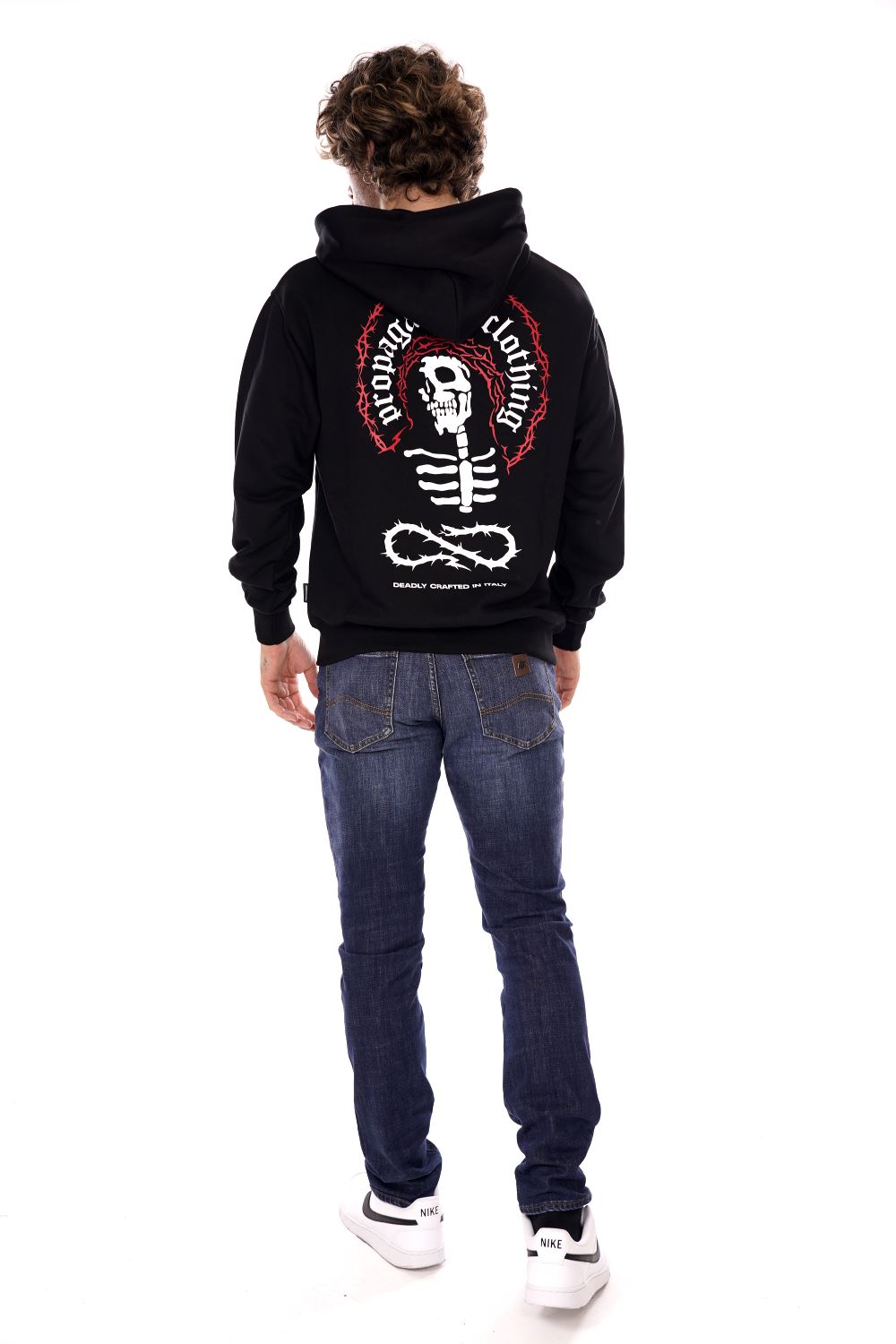 Felpa PROPAGANDA da Uomo - nero 24FWPRFE720BLK