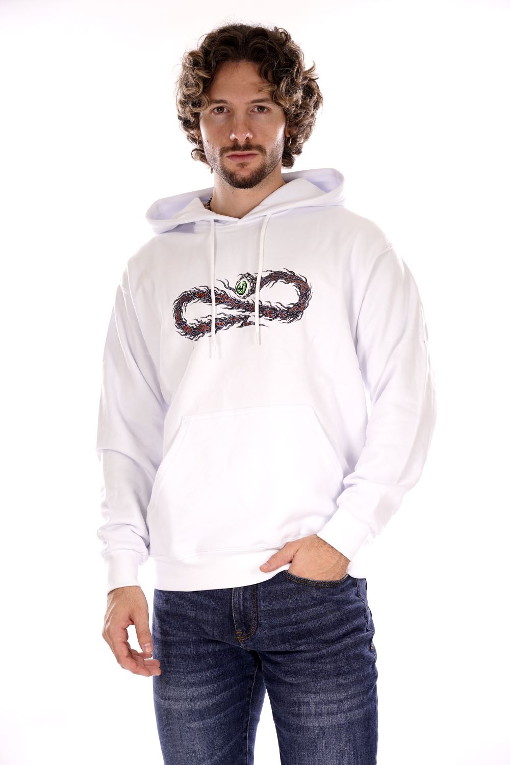Felpa PROPAGANDA da Uomo - bianco 24FWPRFE767WHT