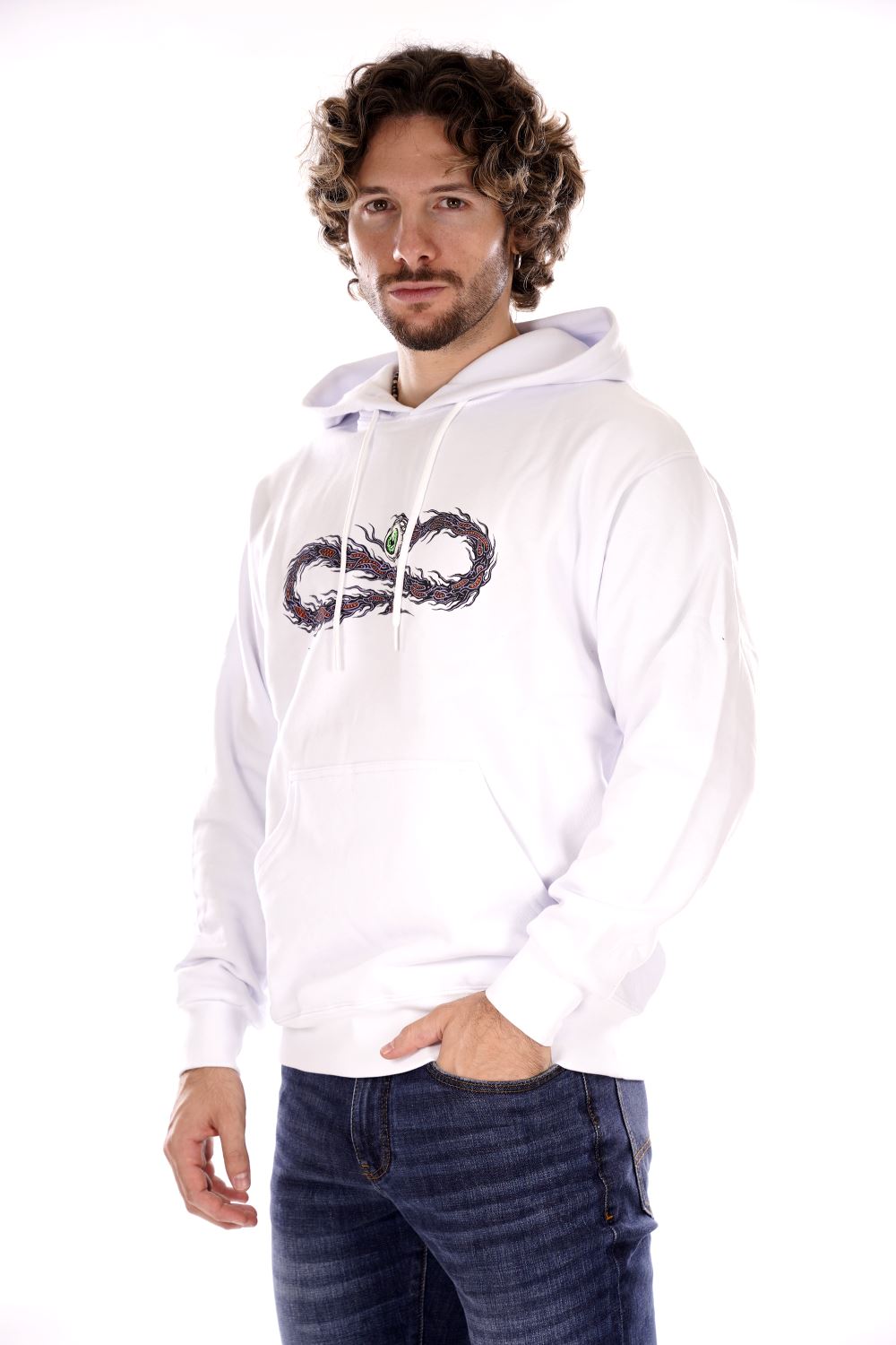 Felpa PROPAGANDA da Uomo - bianco 24FWPRFE767WHT