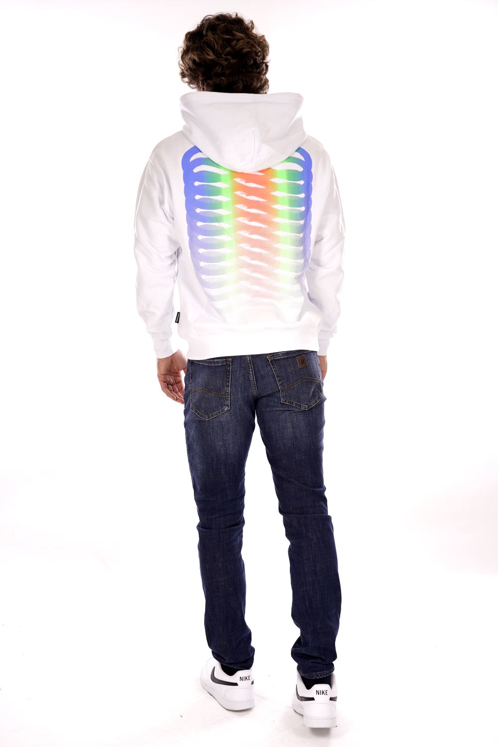Felpa PROPAGANDA da Uomo - bianco 24FWPRFE786WHTBLU