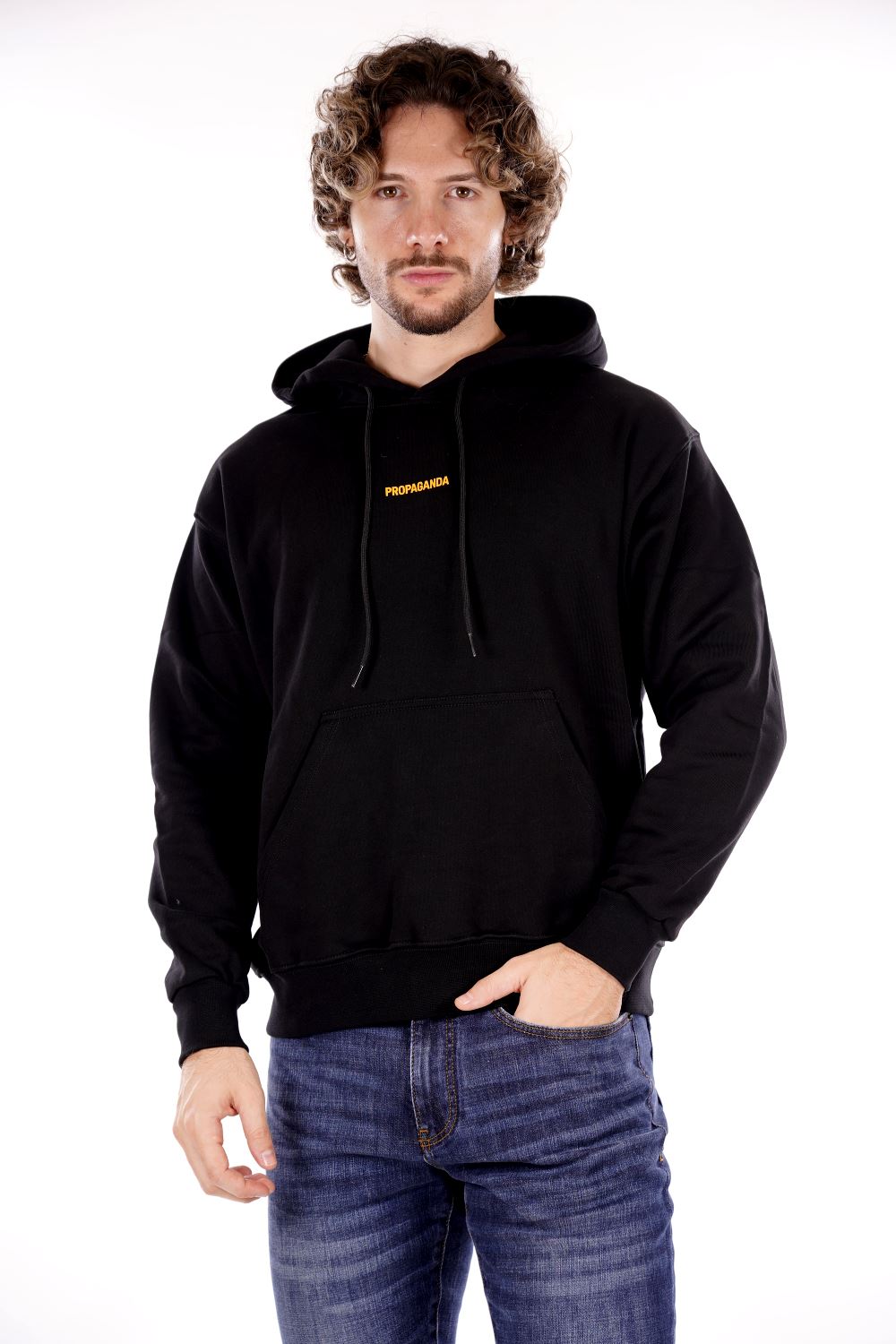 Felpa PROPAGANDA da Uomo - nero 24FWPRFE799NERO