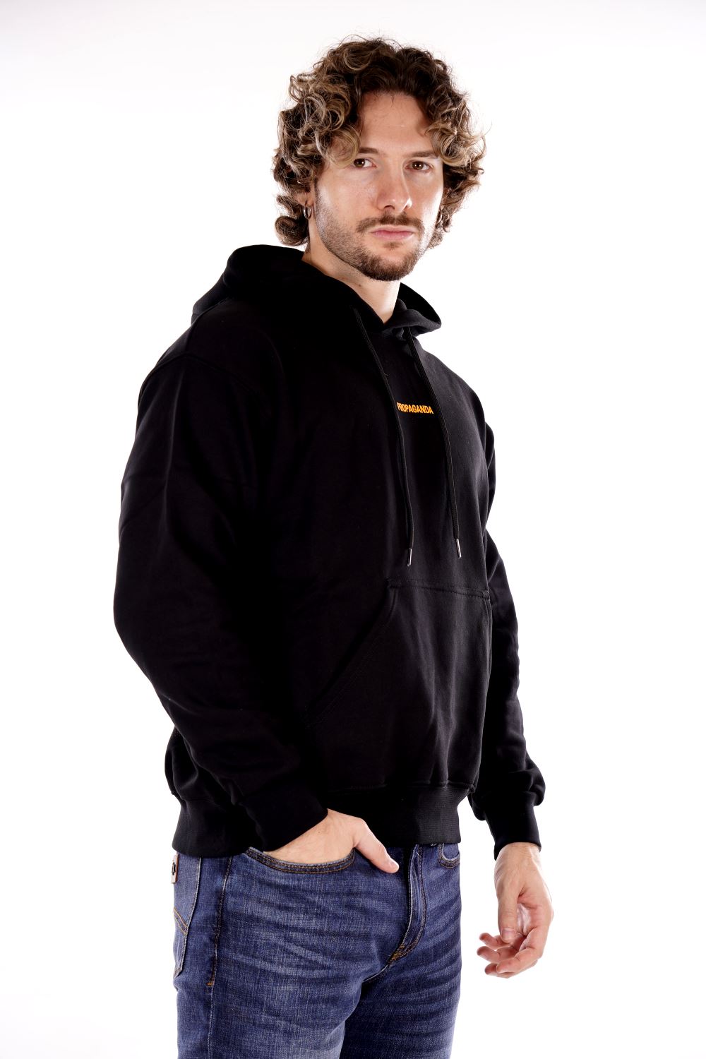 Felpa PROPAGANDA da Uomo - nero 24FWPRFE799NERO